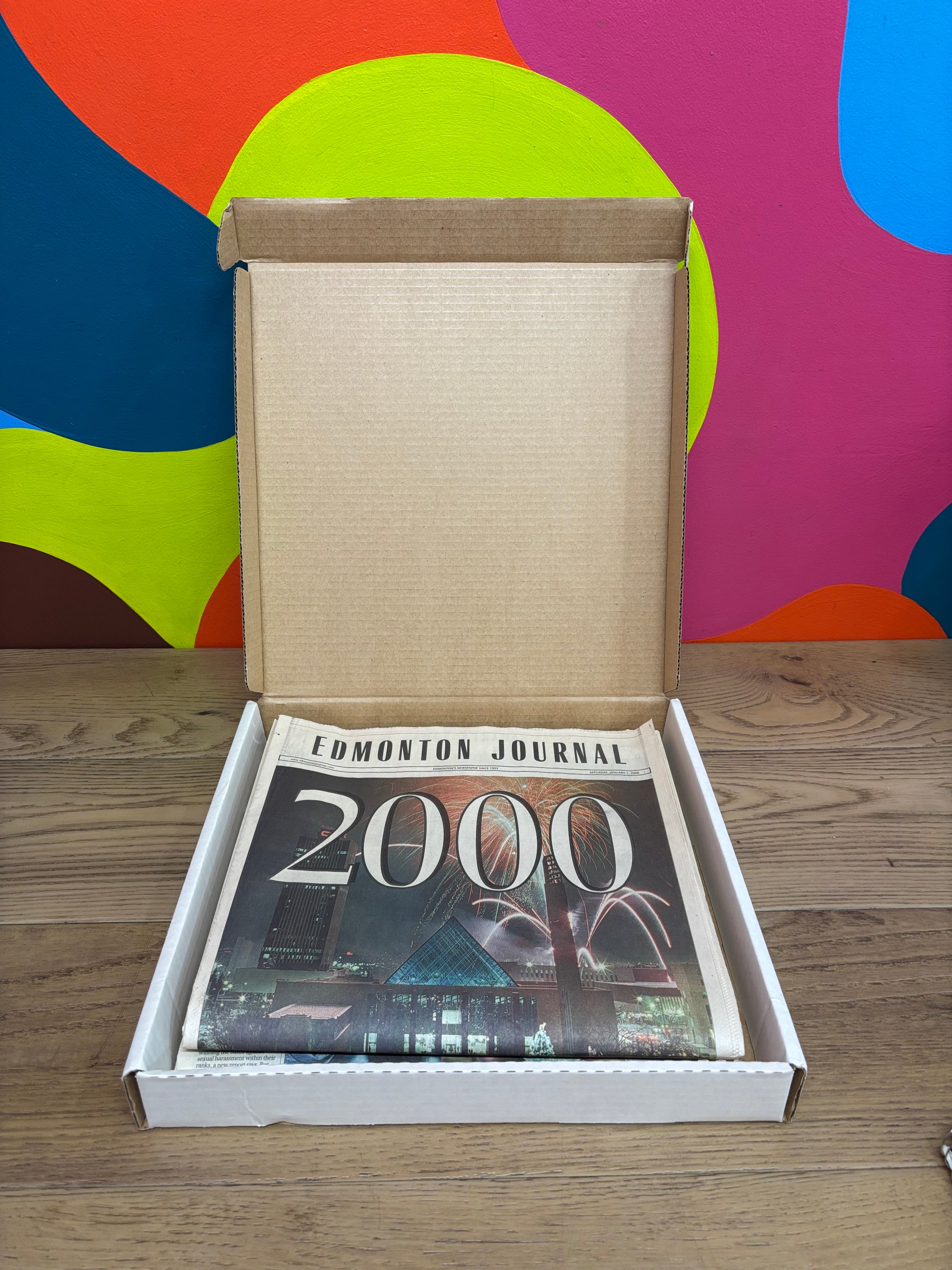 Edmonton Journal 2000 Newspaper