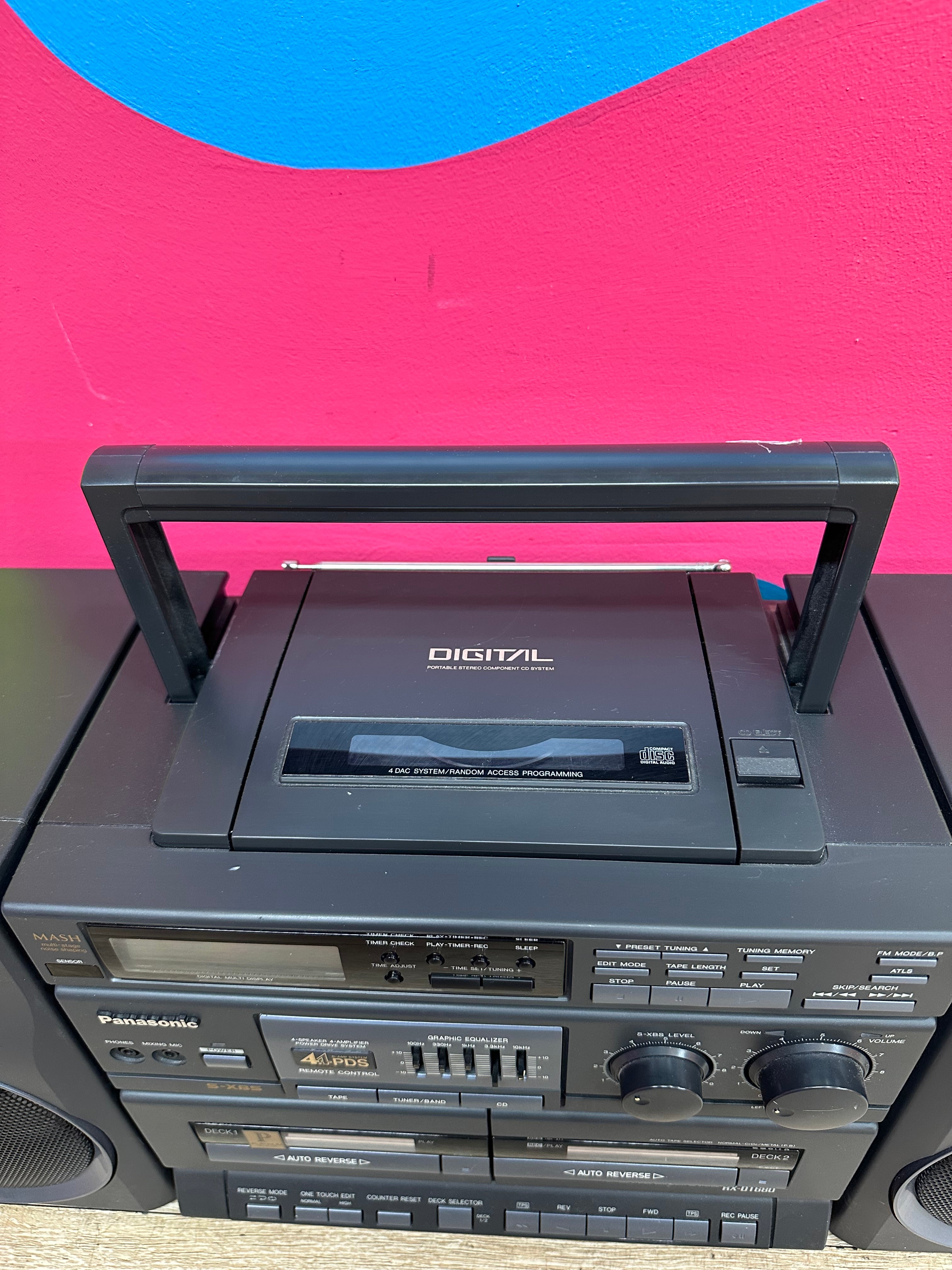 Panasonic Portable S-XBS Boombox