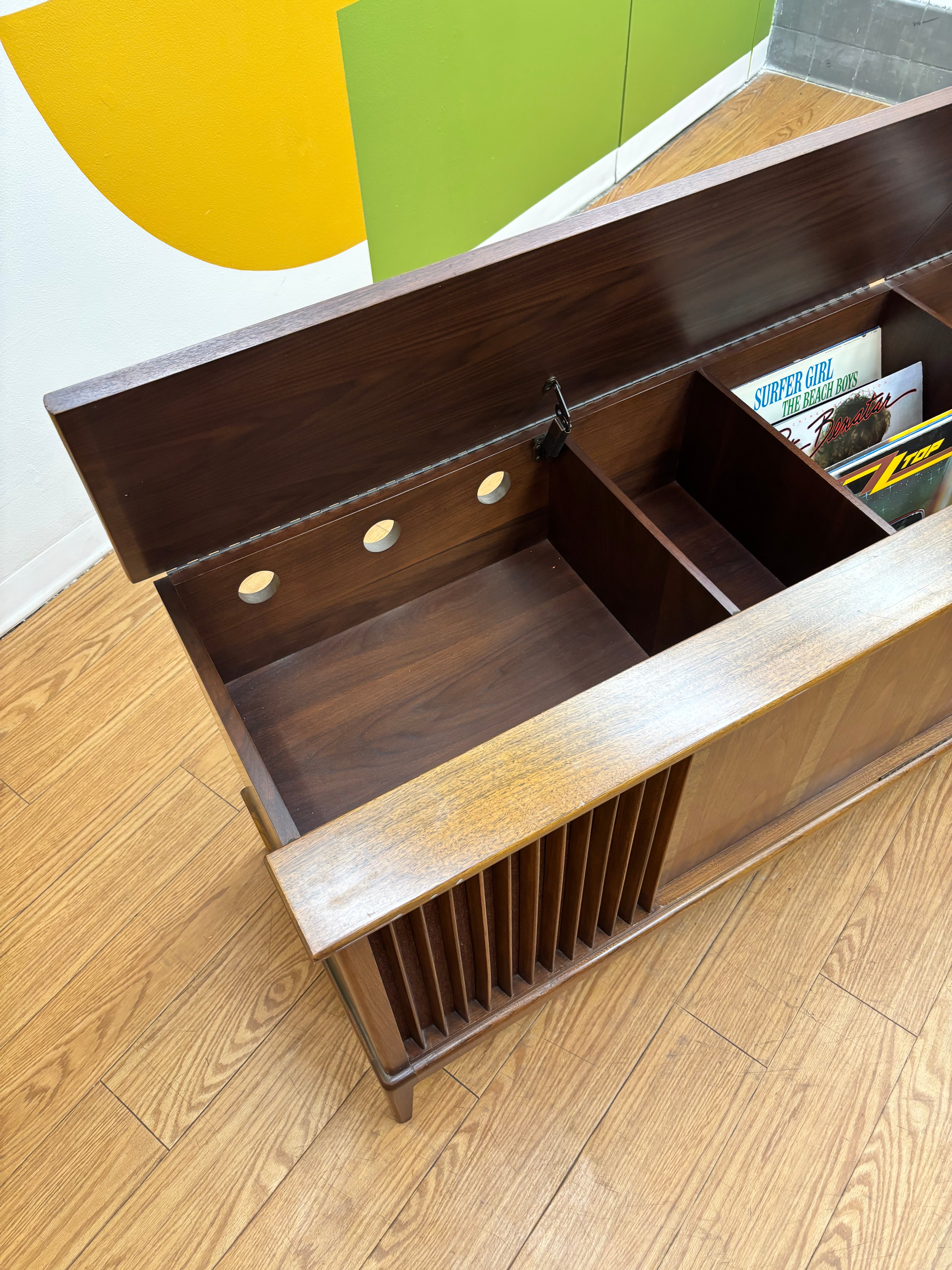 Telefunken Stereo Console Cabinet with Record Player