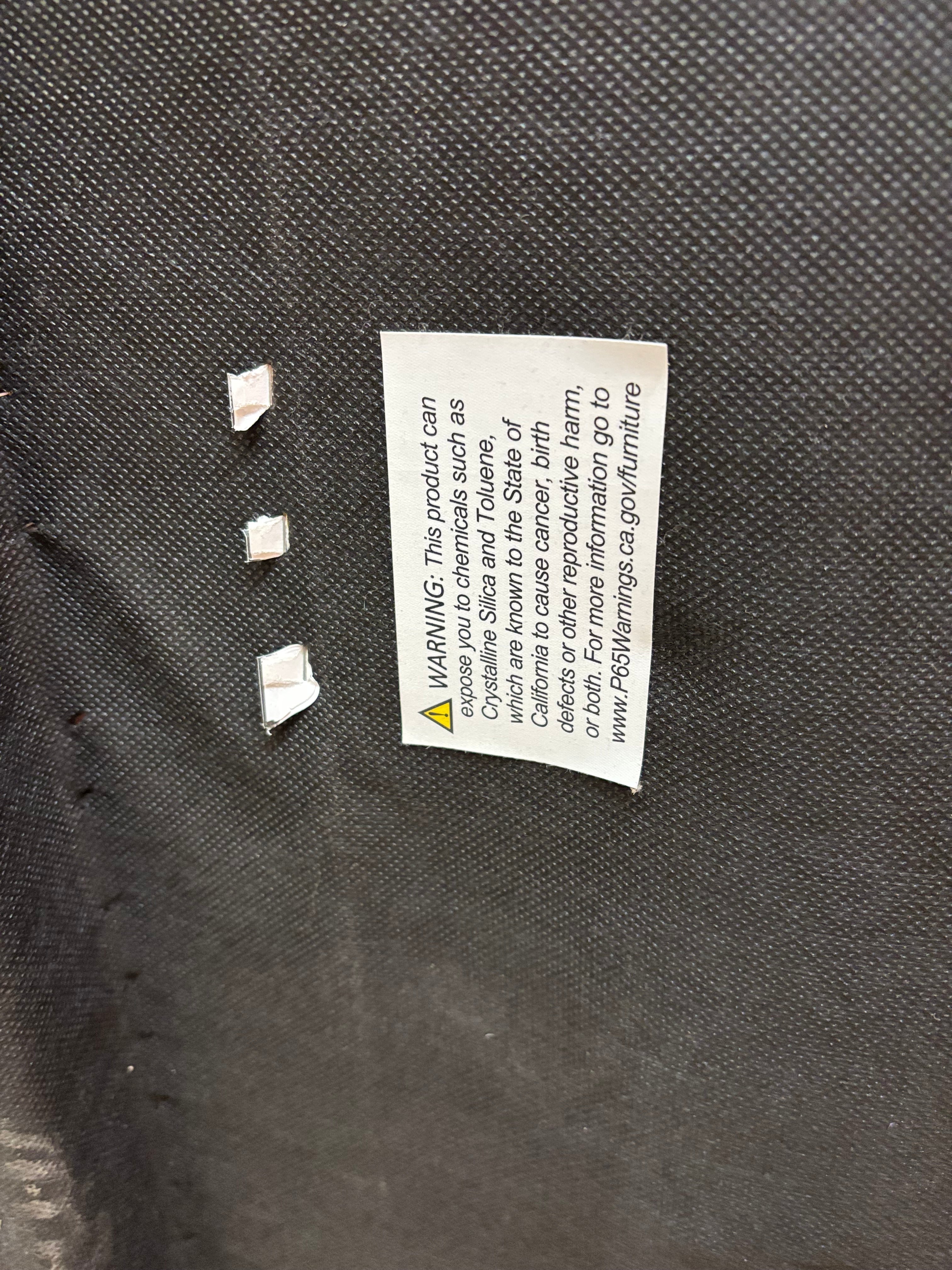 Large Fabric Ottoman