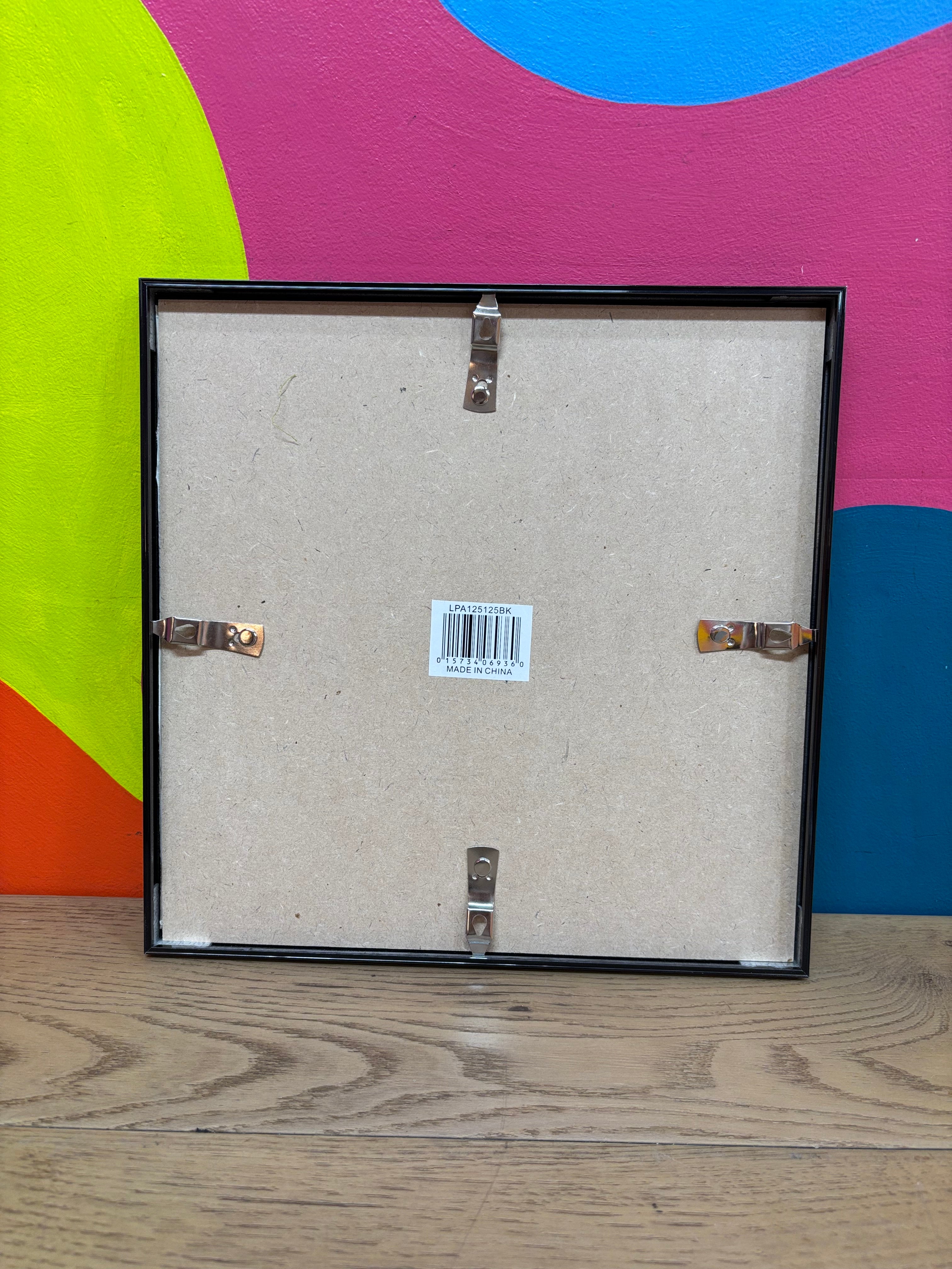 Framed Tina Turner Private Dancer Back Album Cover