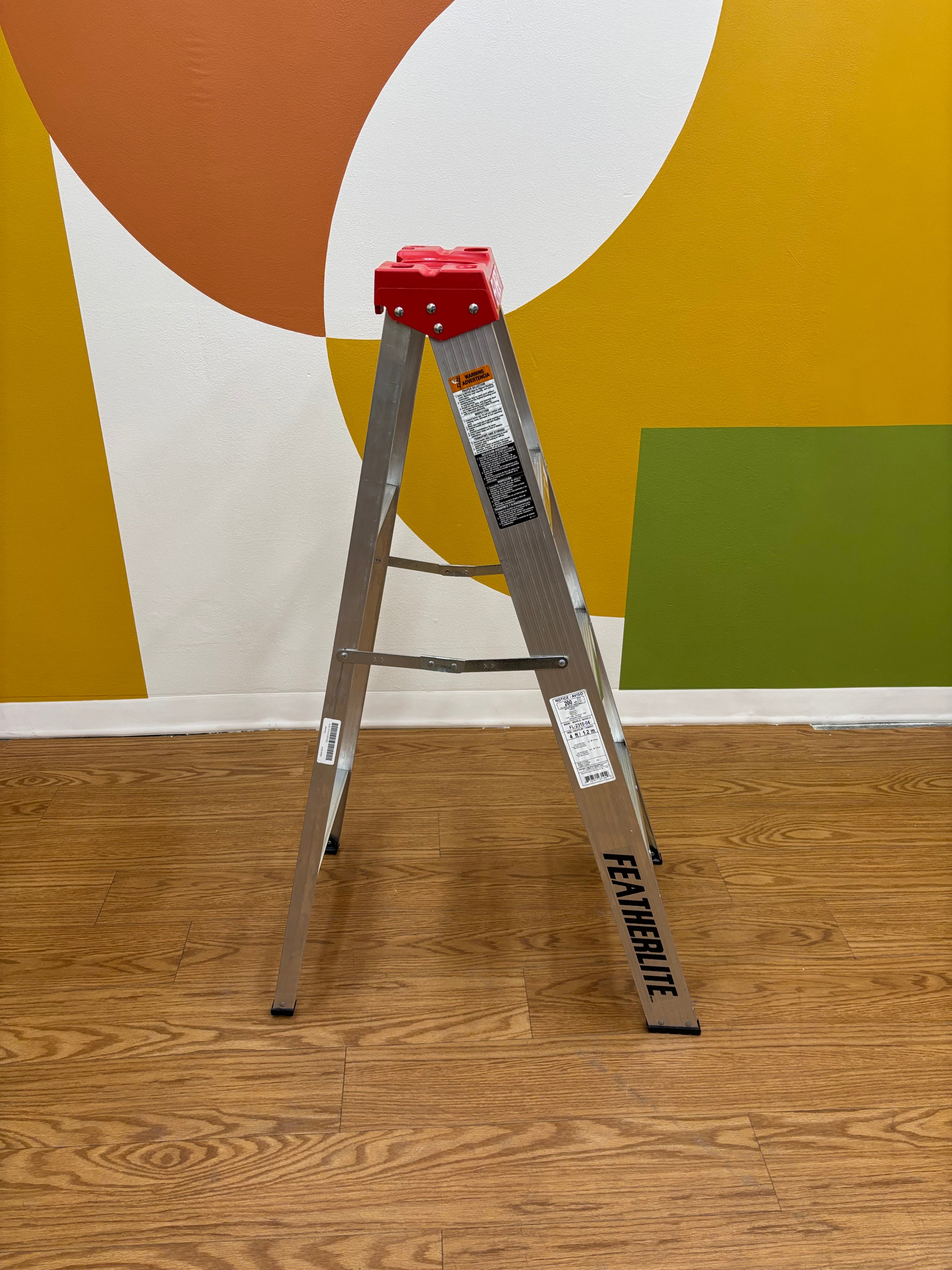 Featherlite 4ft Aluminum Ladder