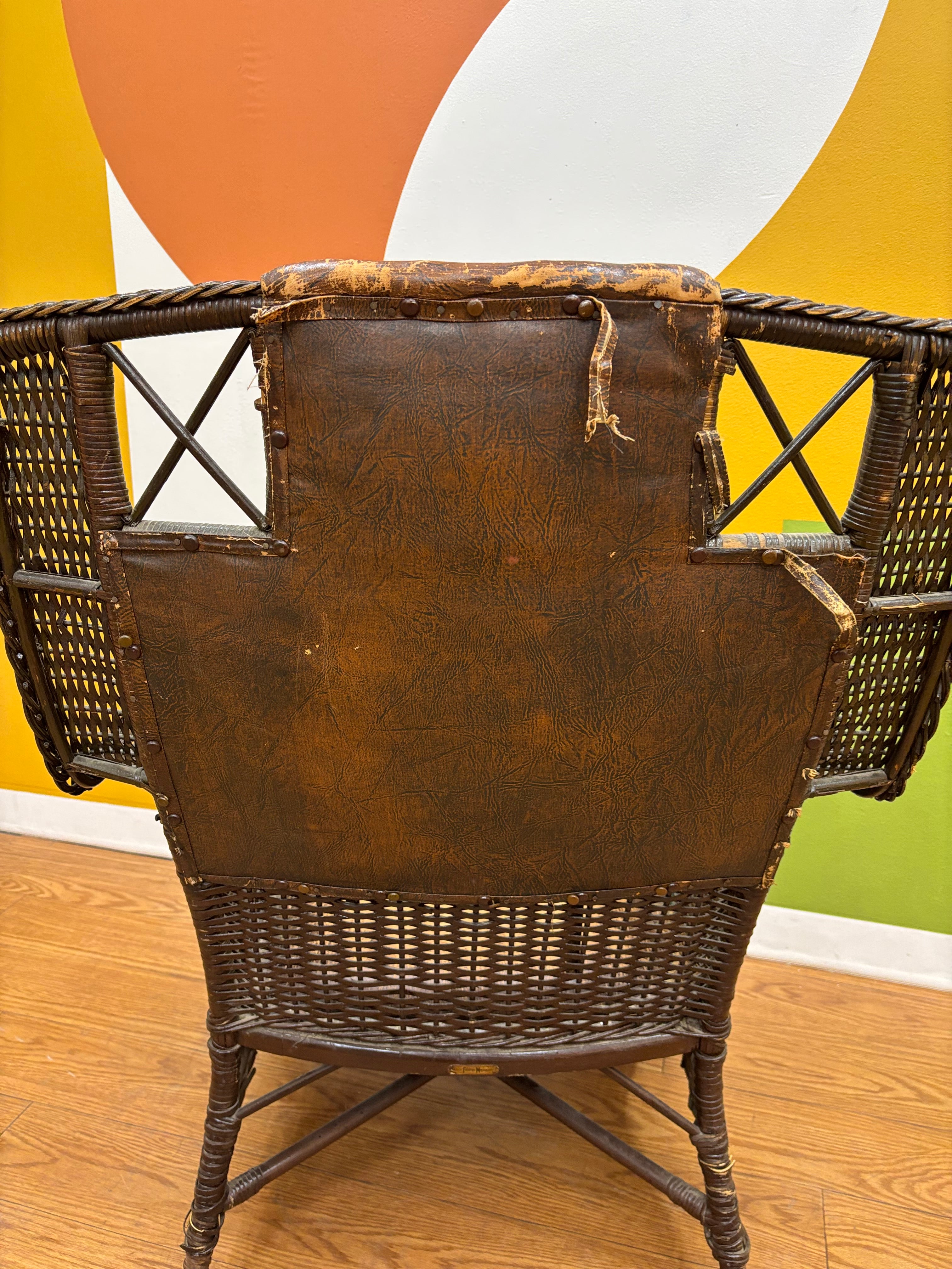 Dark Brown Armchair