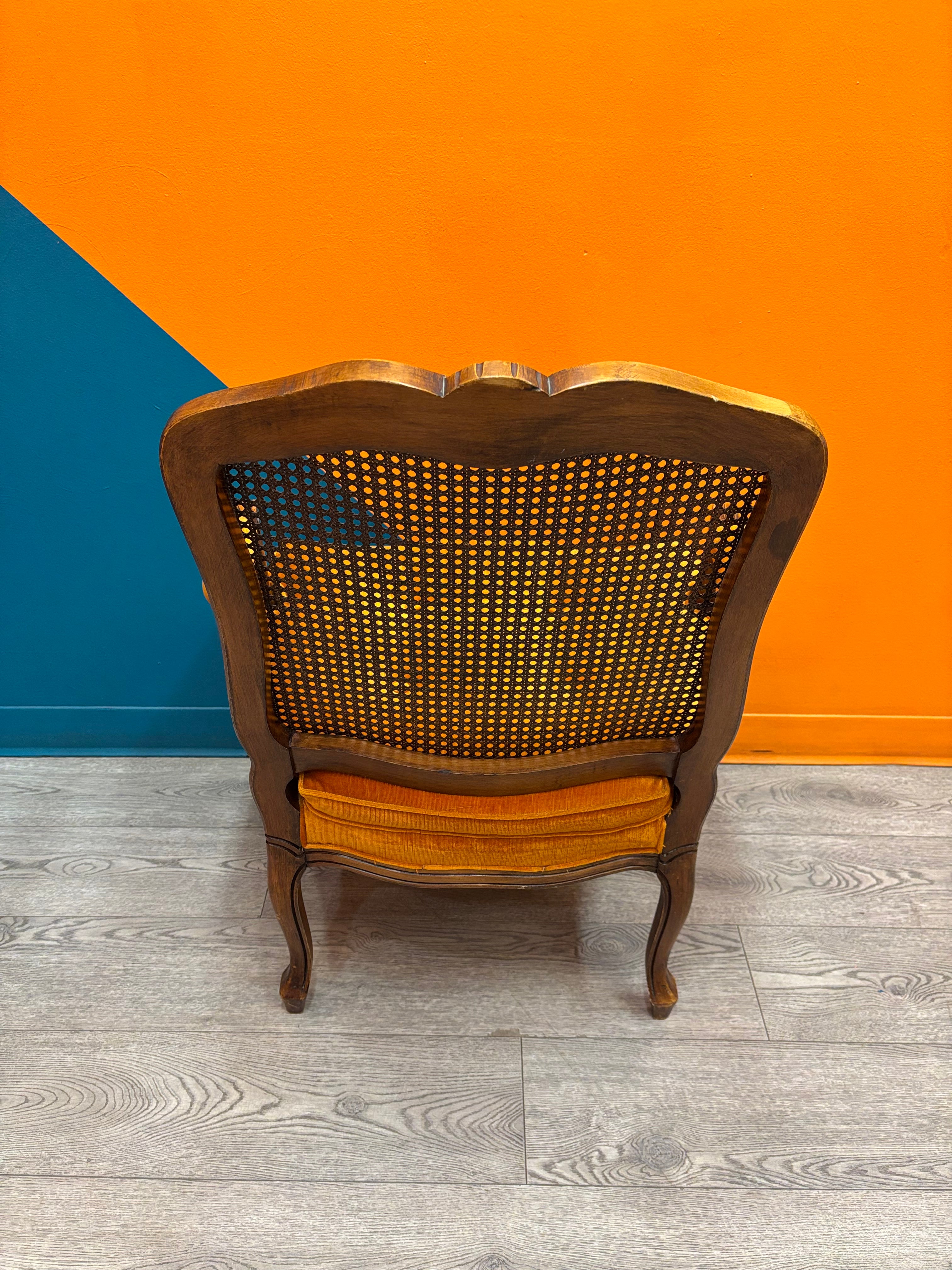 Orange Armchair