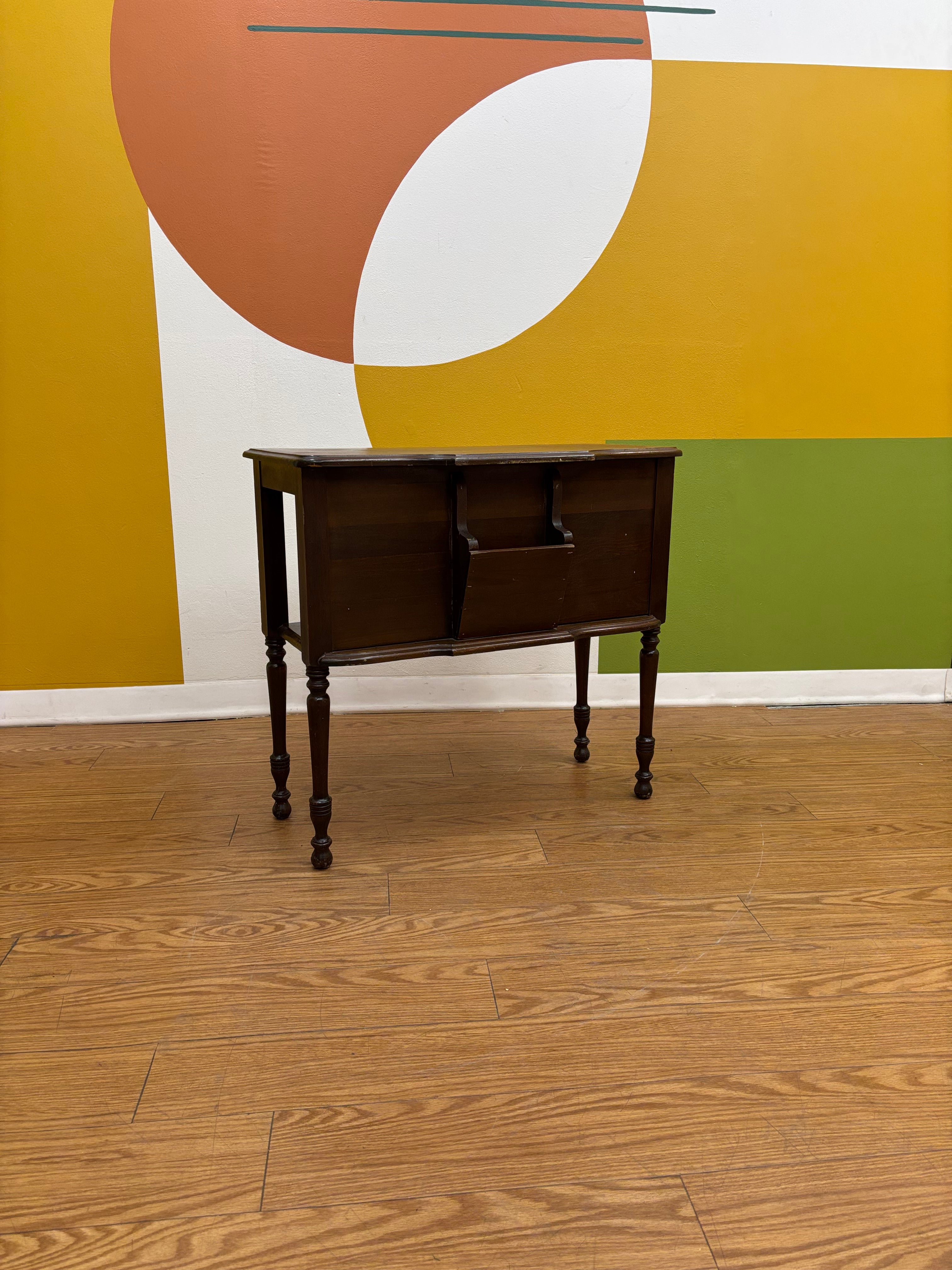 Wood Side Table