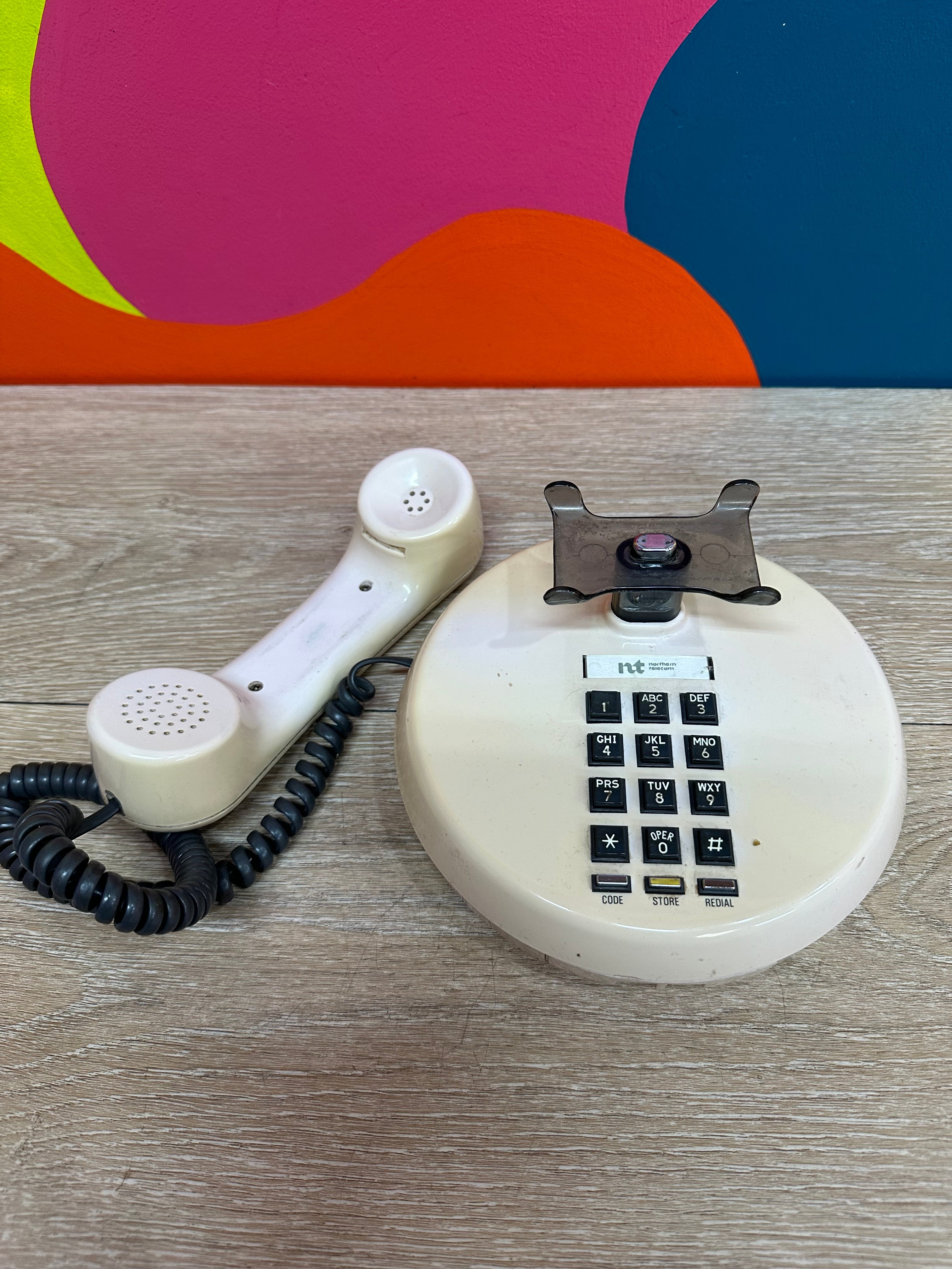 Northern Telecom Round Telephone