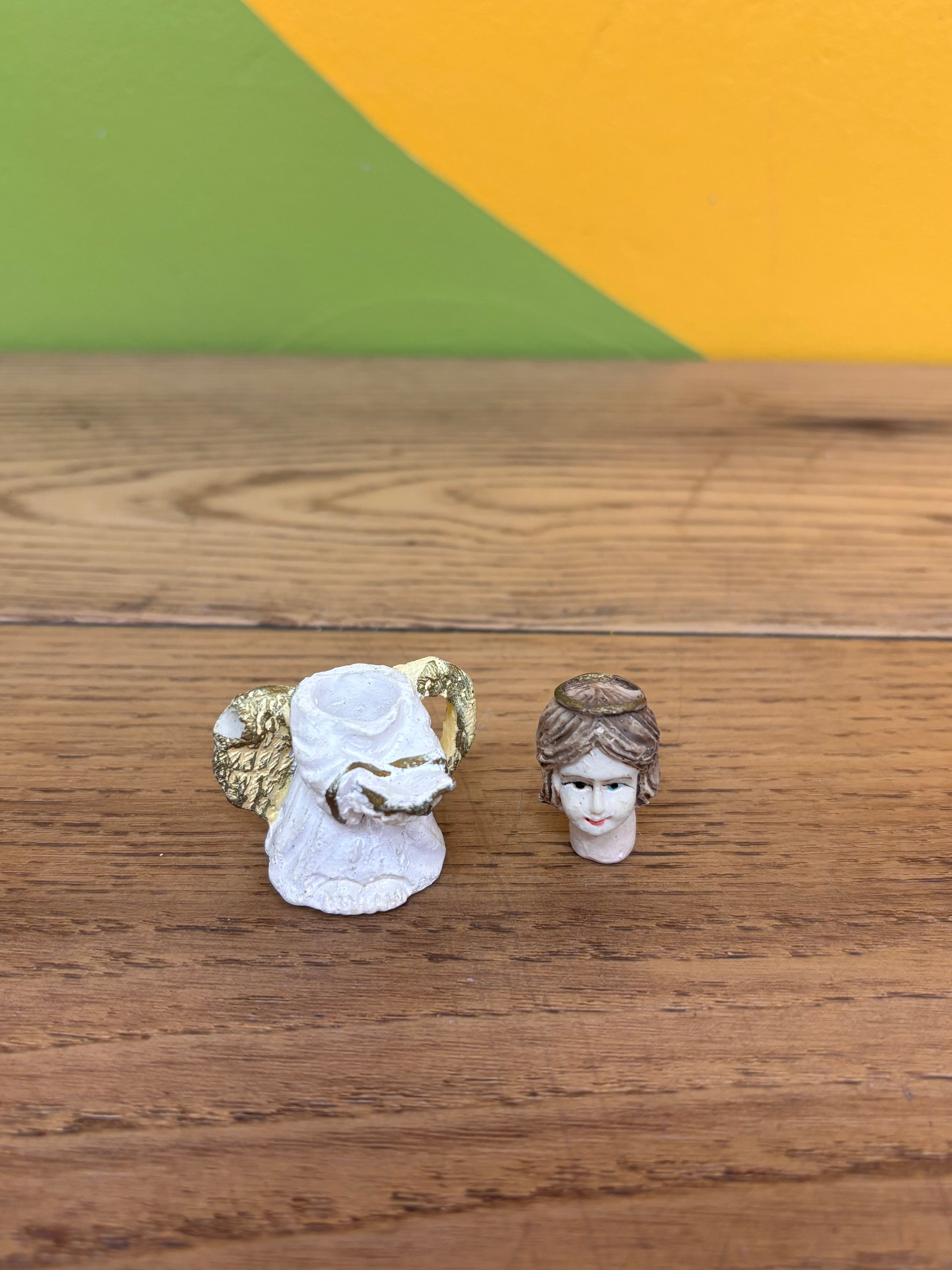 Miniature Angel Tea Set