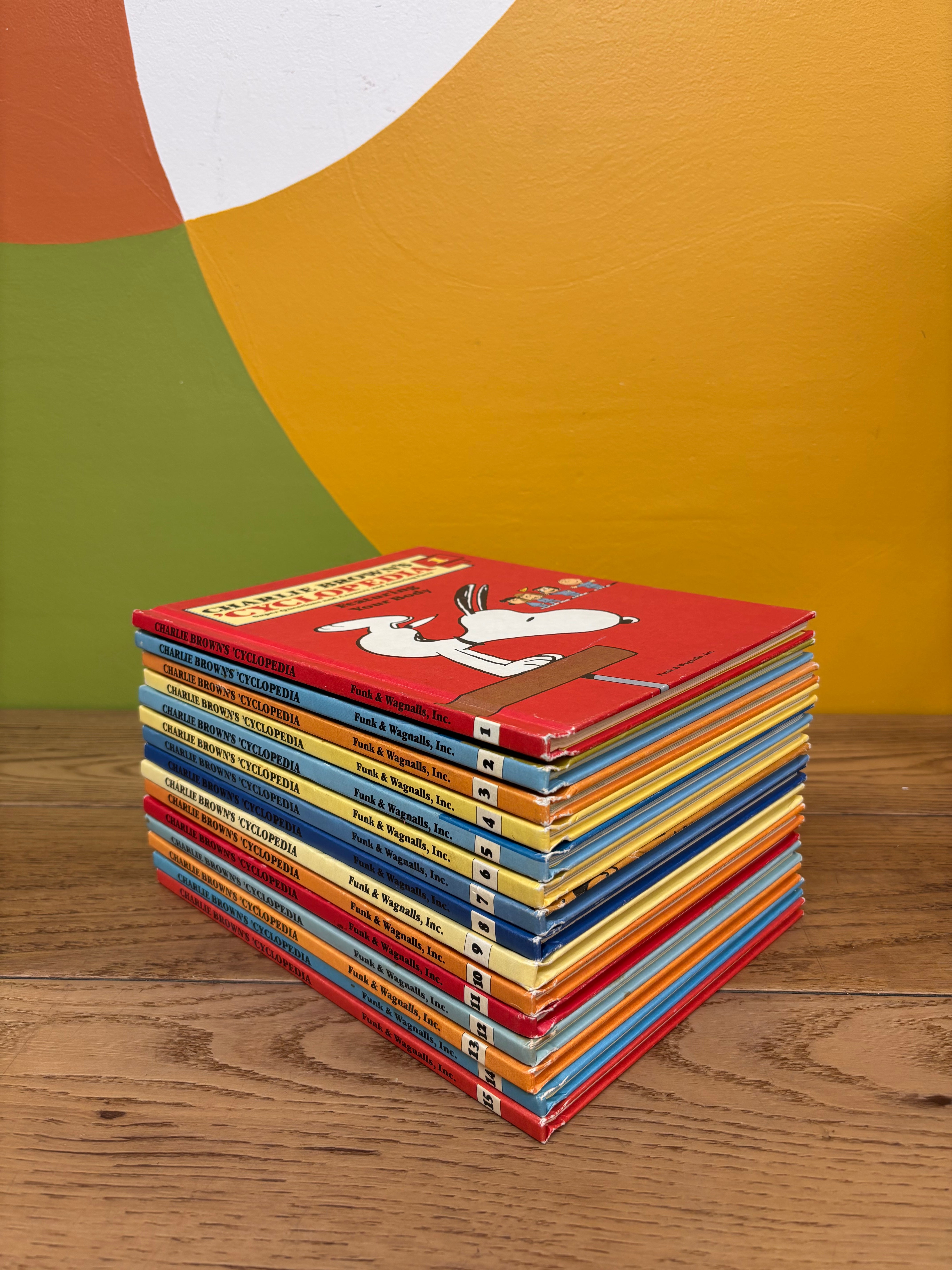 Charlie Brown's 'Cyclopedia 15-Volume Book Set