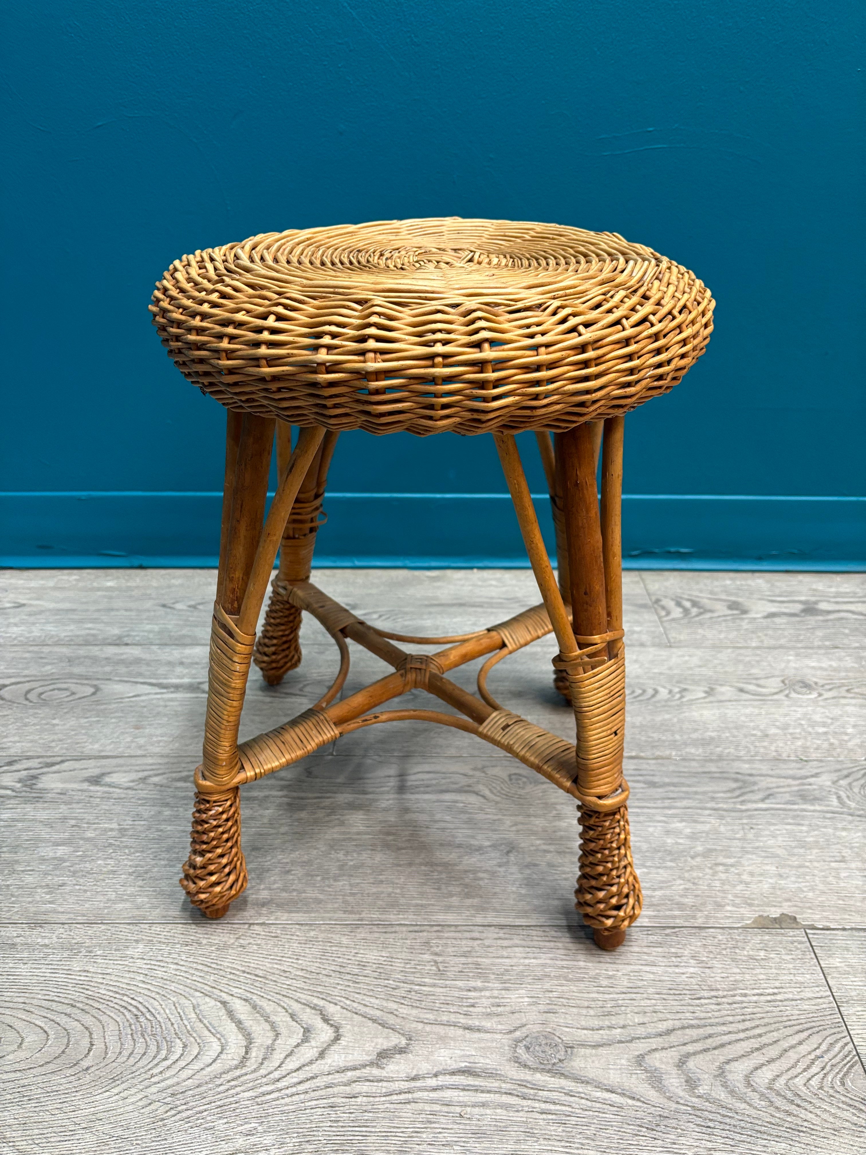 Wicker Stool