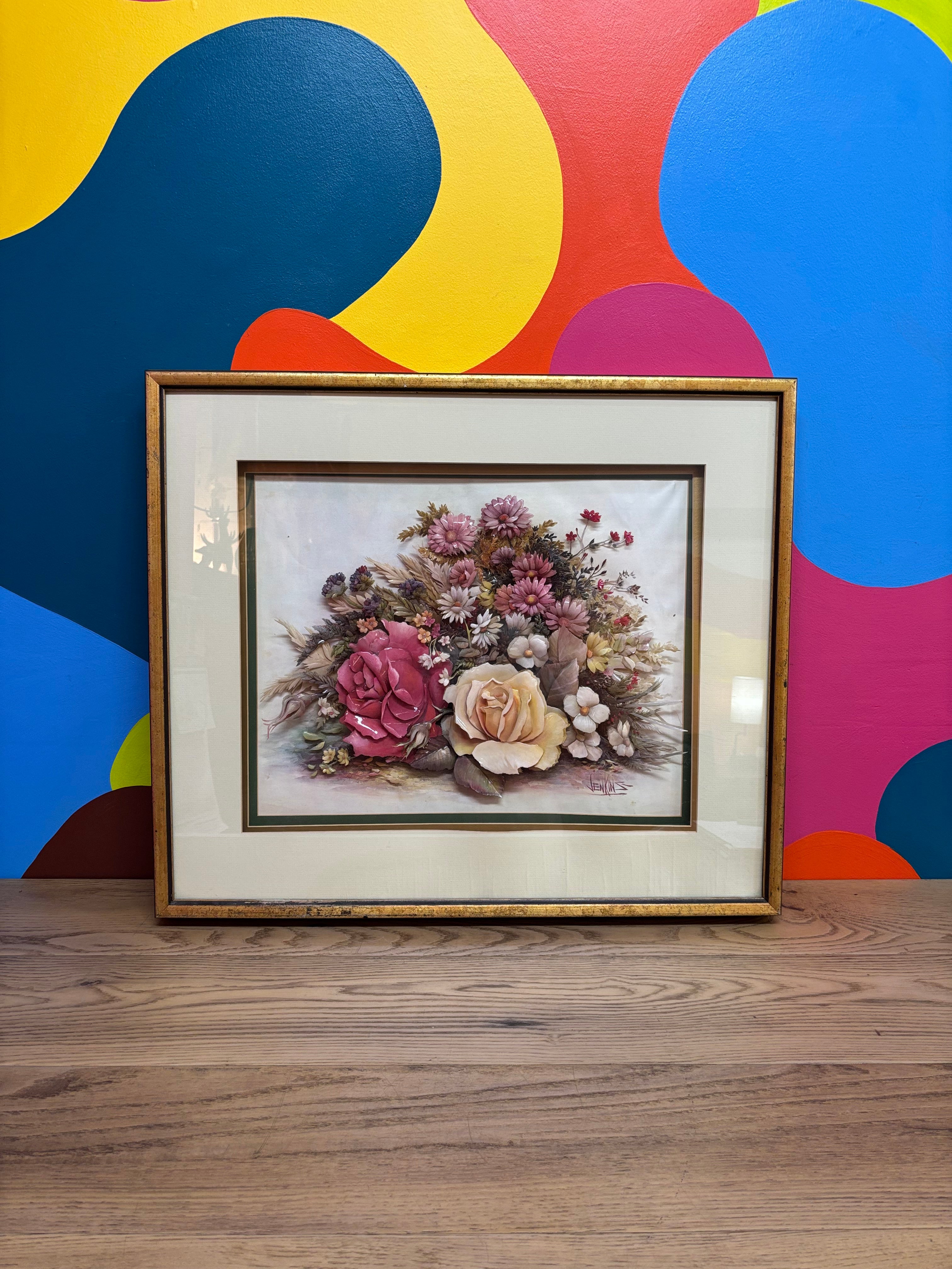 3D Framed Flowers