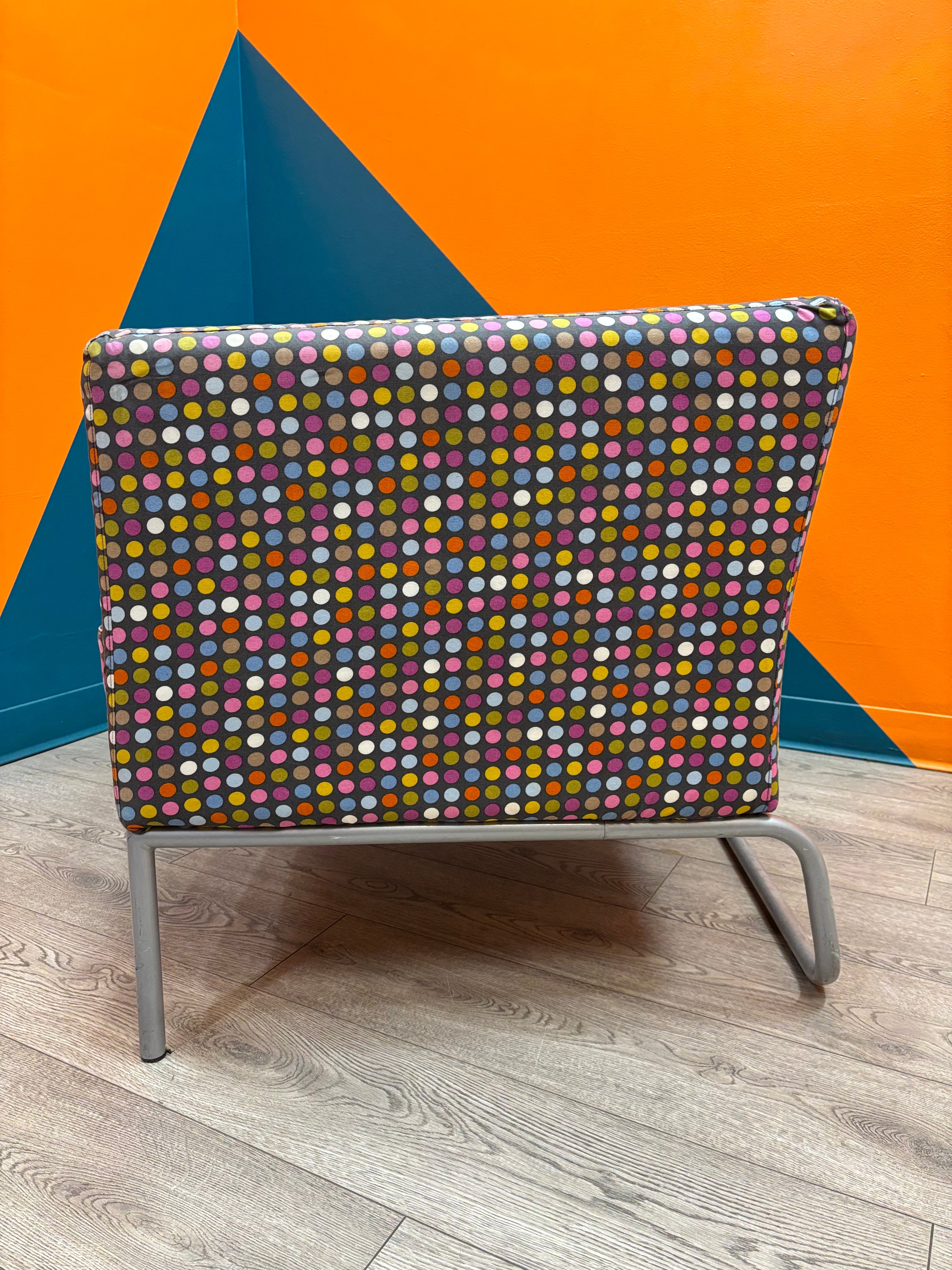 Polka Dot Accent Chair