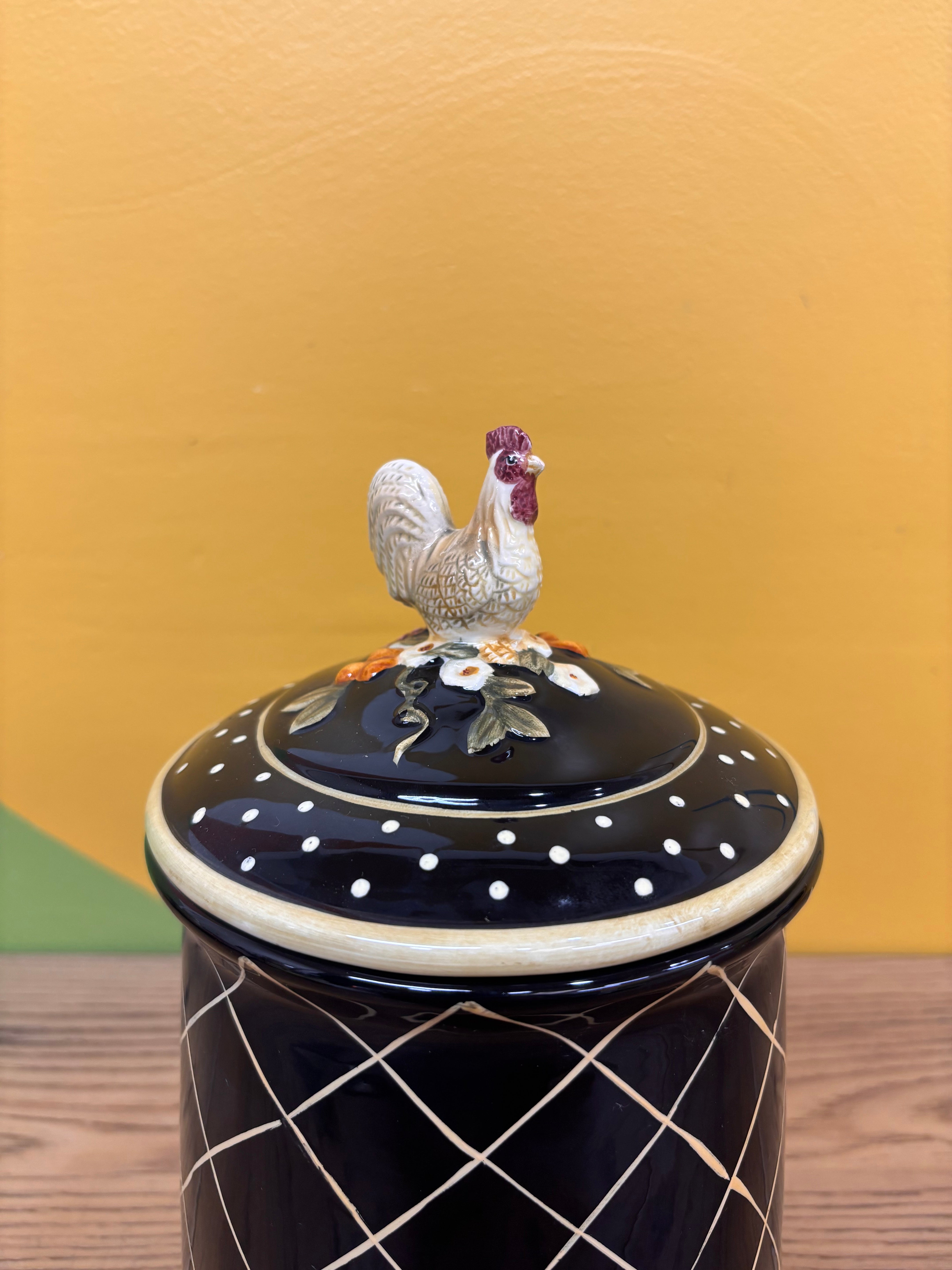 Rooster Canister