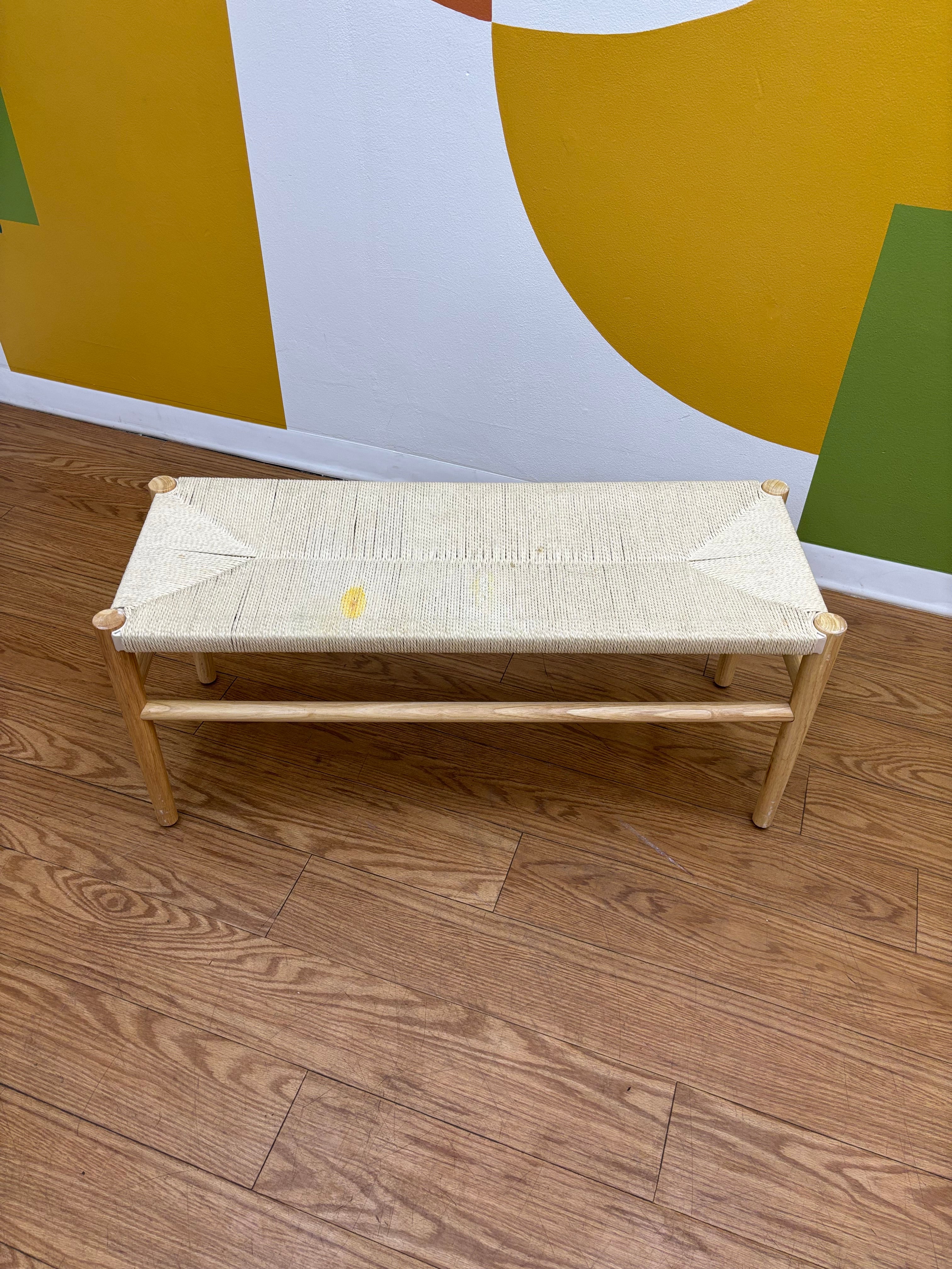 Rattan Bench
