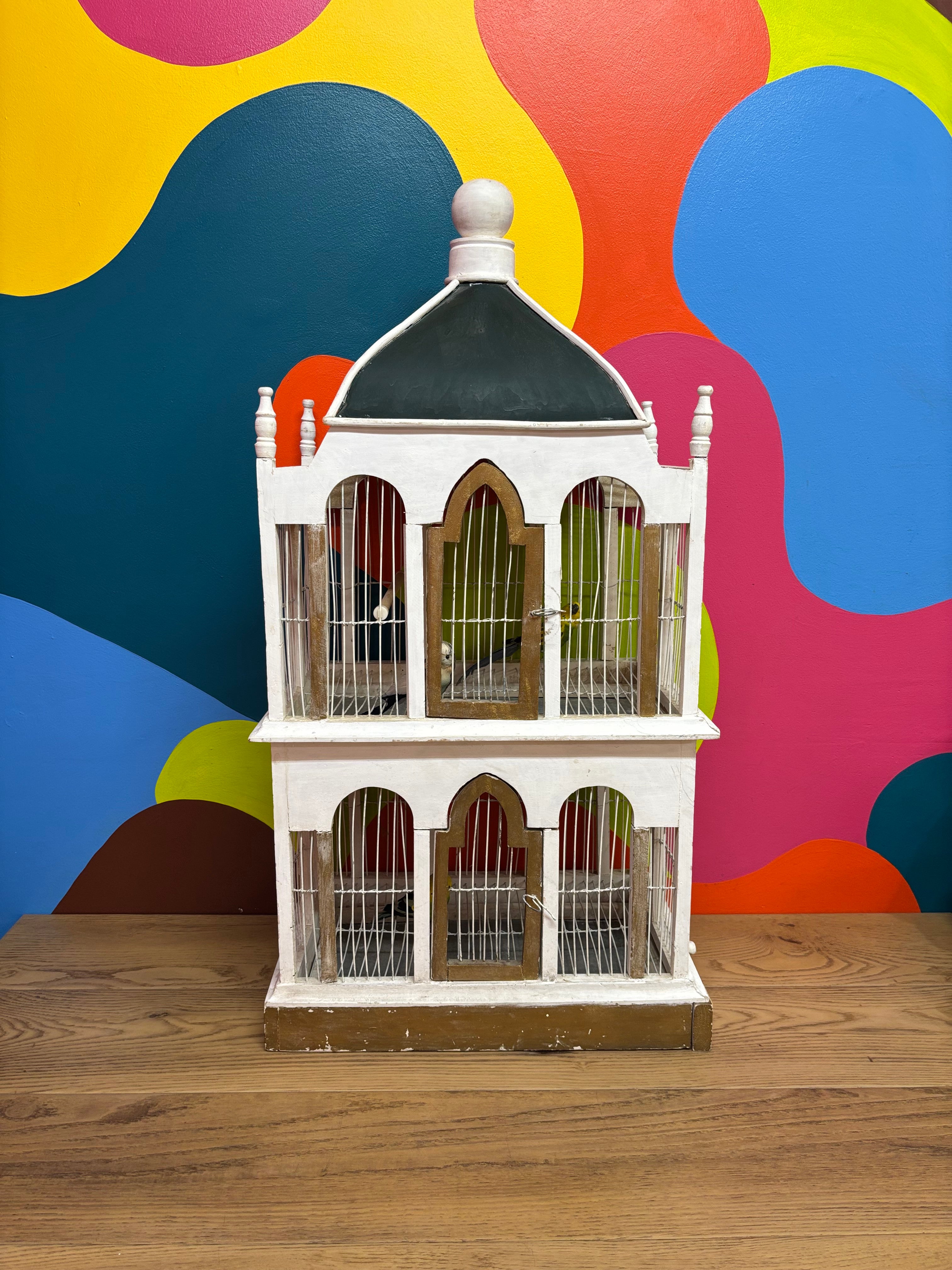 Wood Bird House