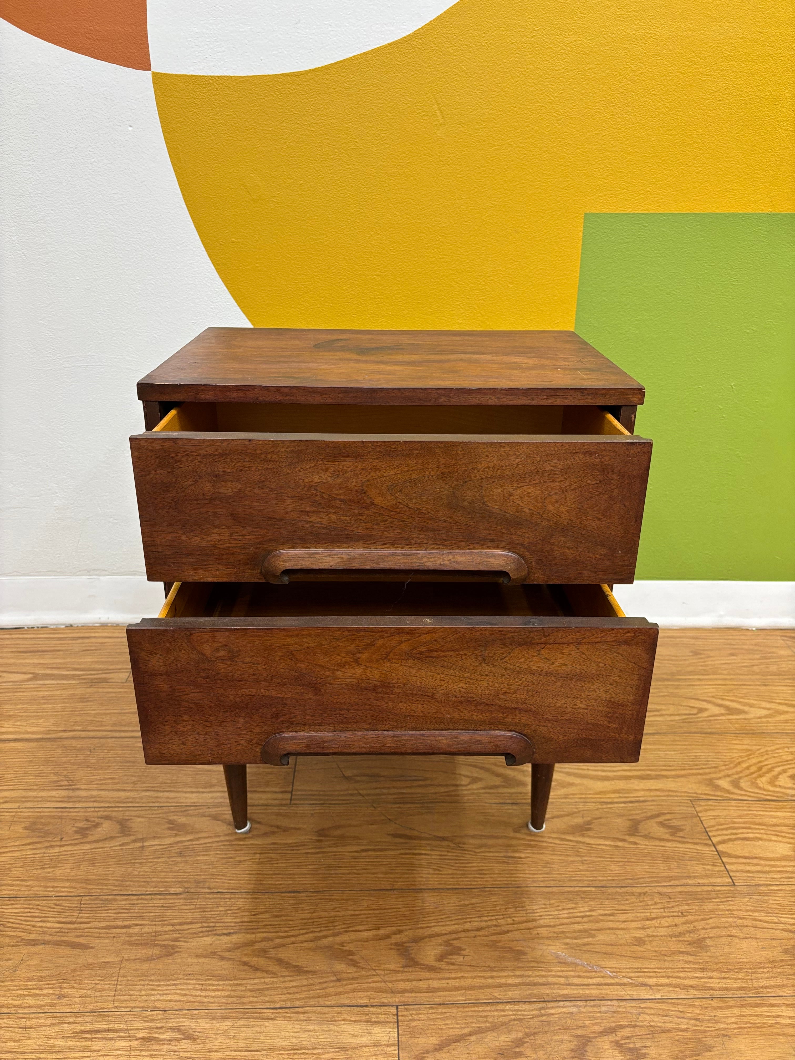 Wood Nightstand