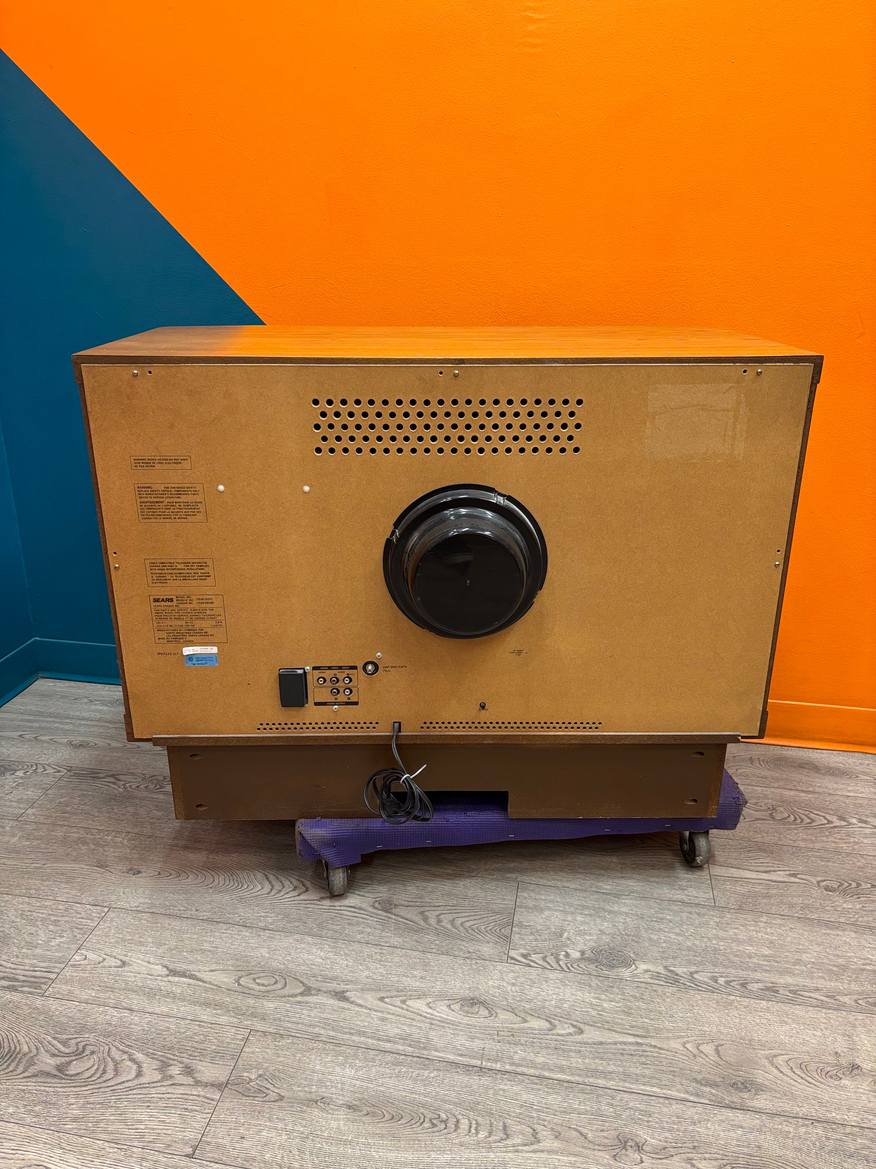 Large Console TV