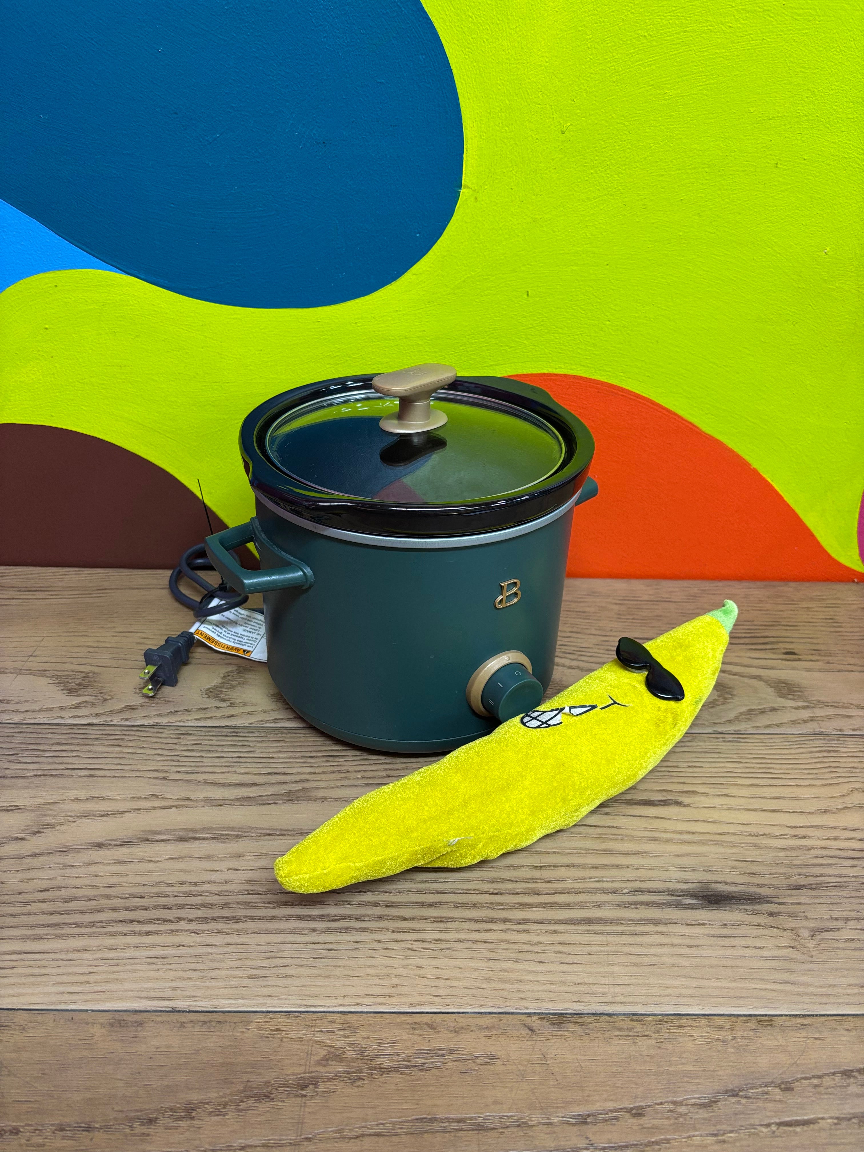 Beautiful by Drew Barrymore Green 2Qt Slow Cooker