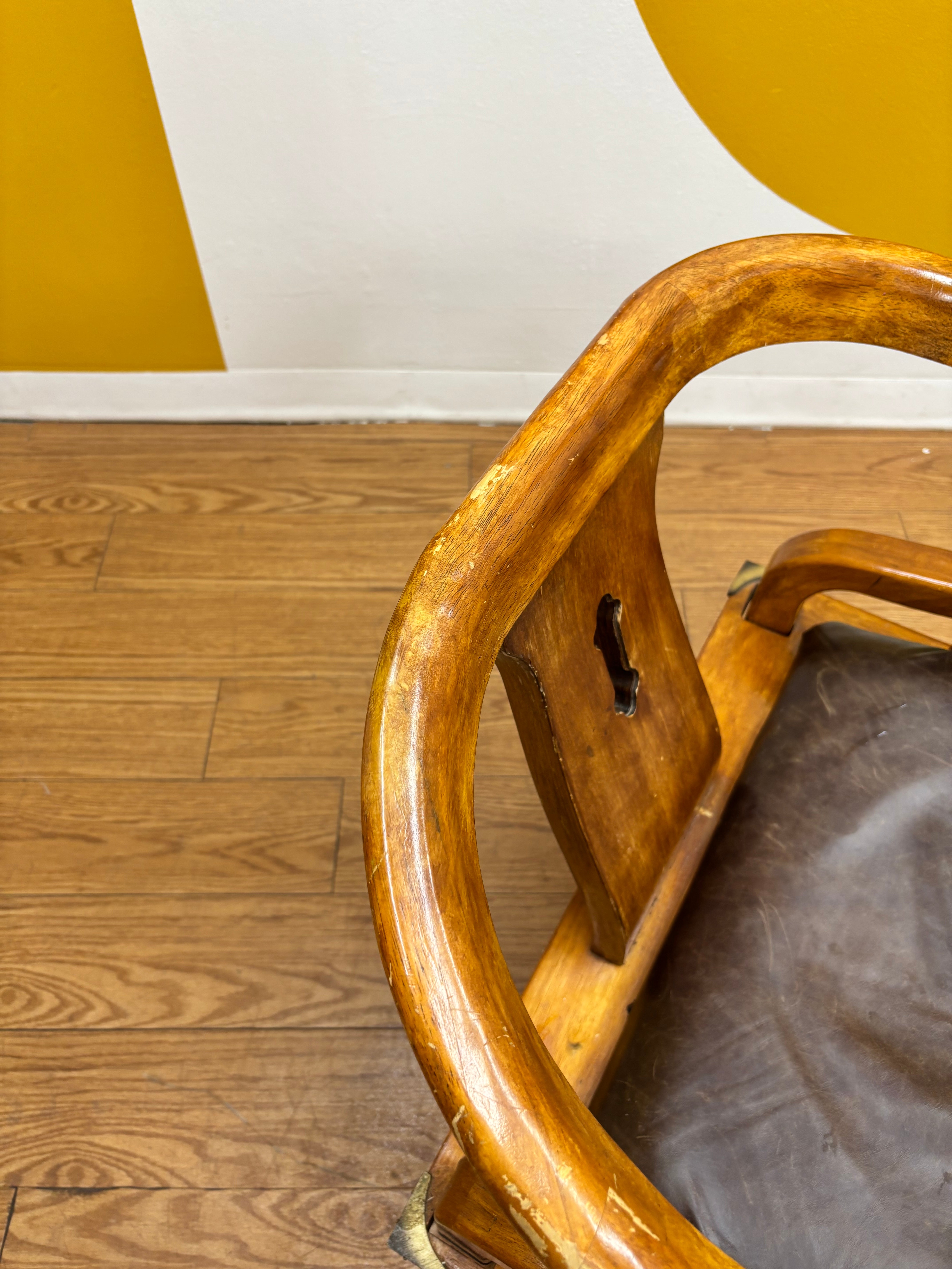 James Mont Style Wood Chair