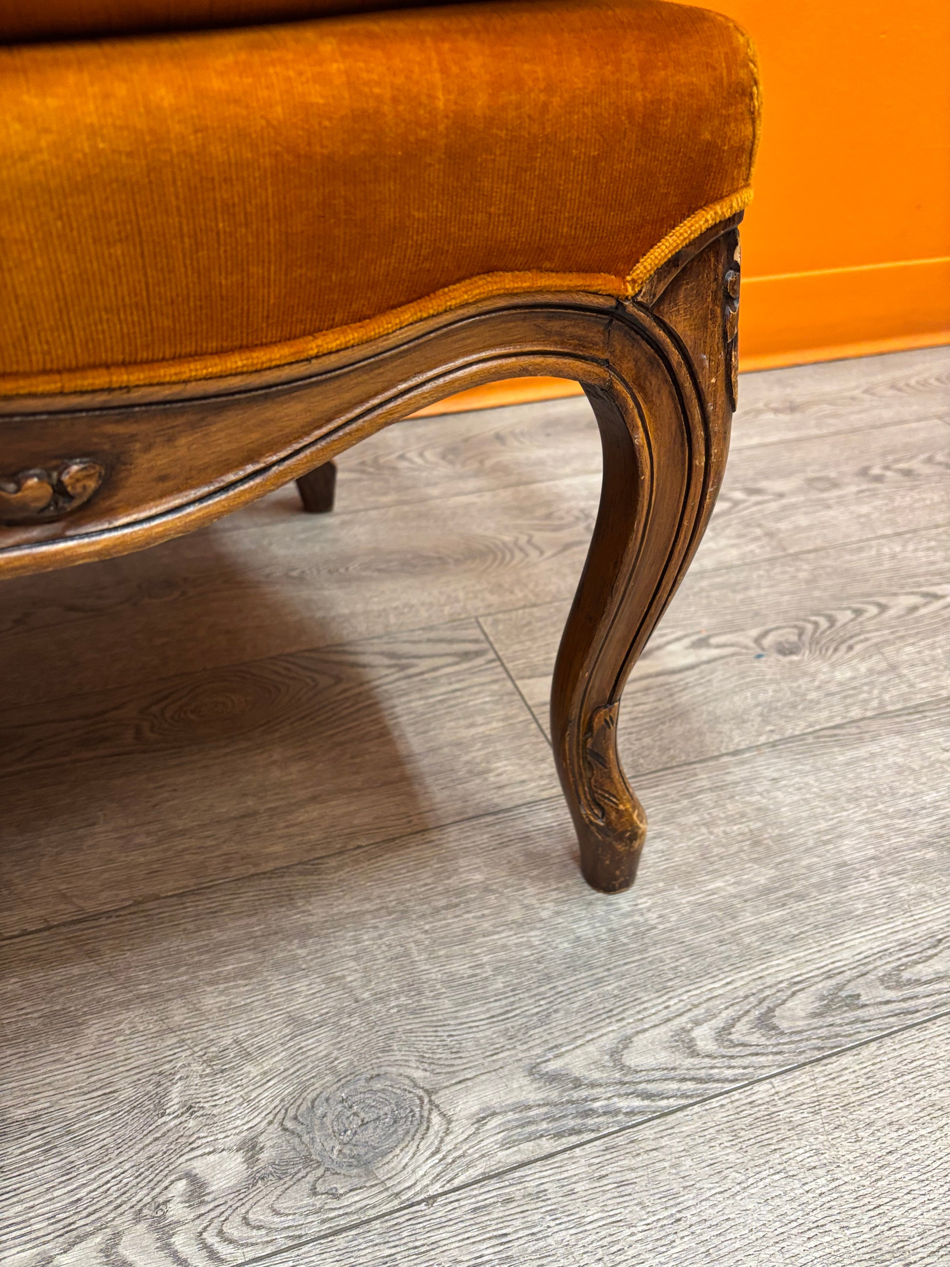 Orange Armchair