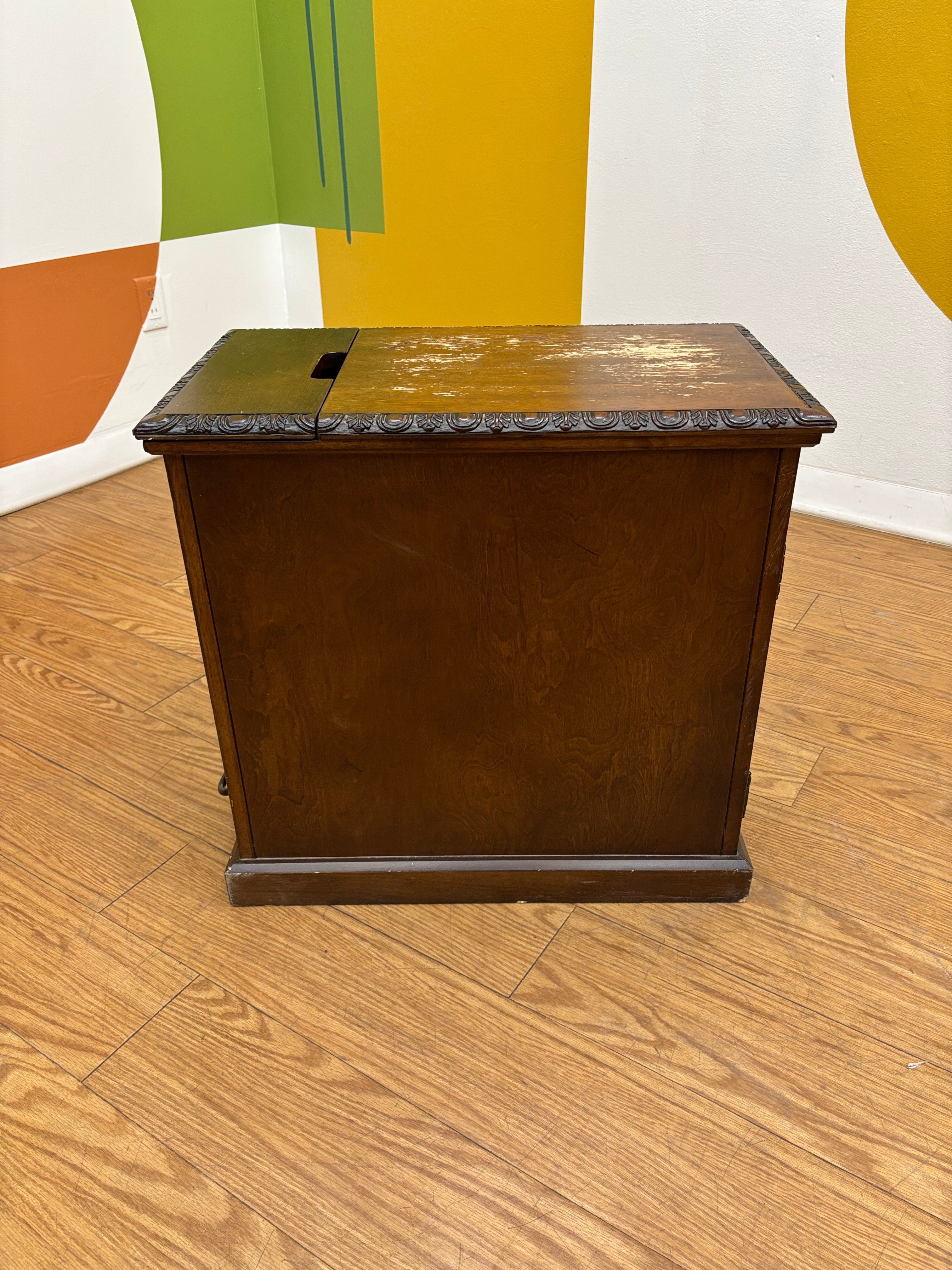Wood End Table