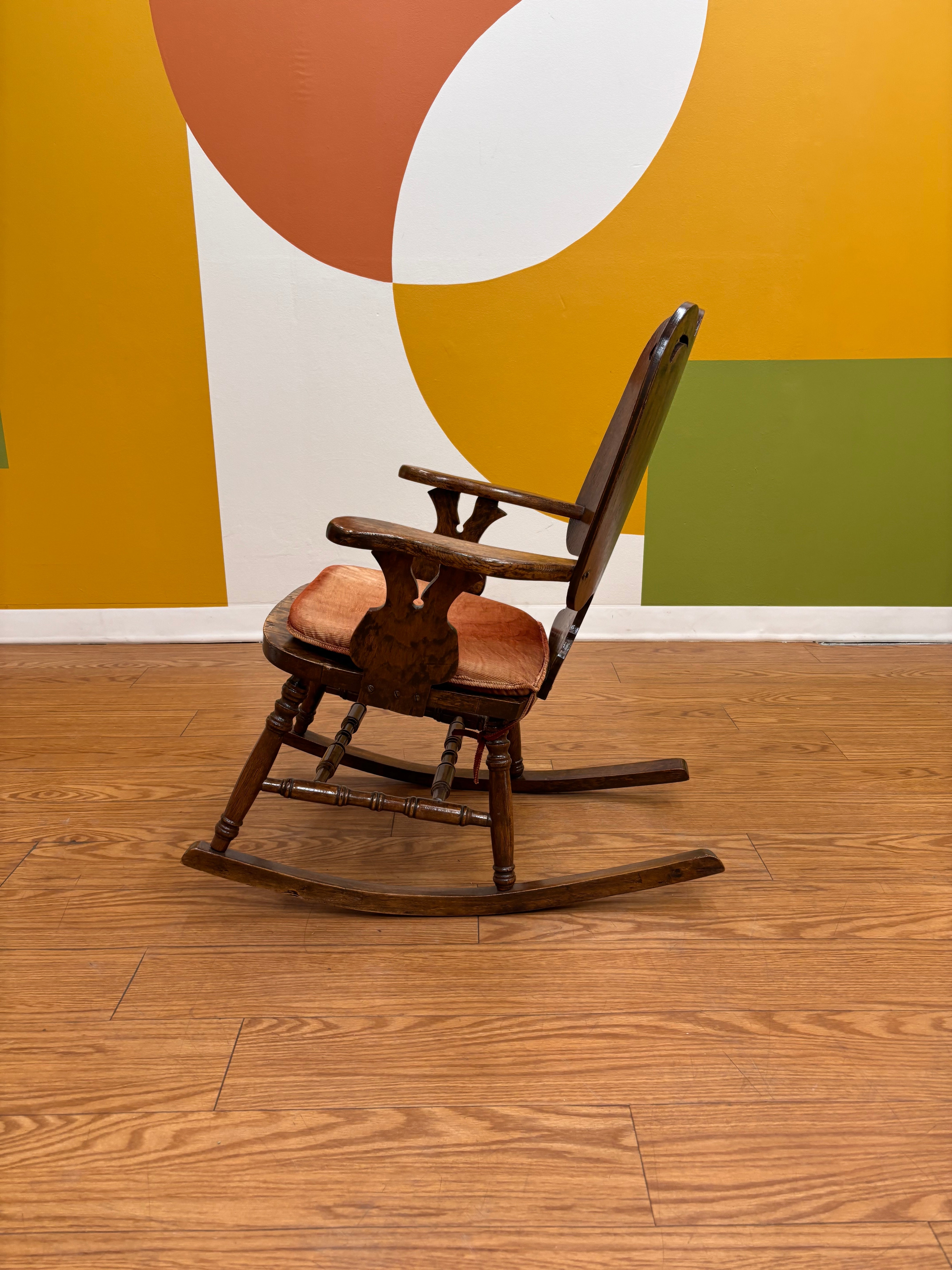 Wood Rocking Chair