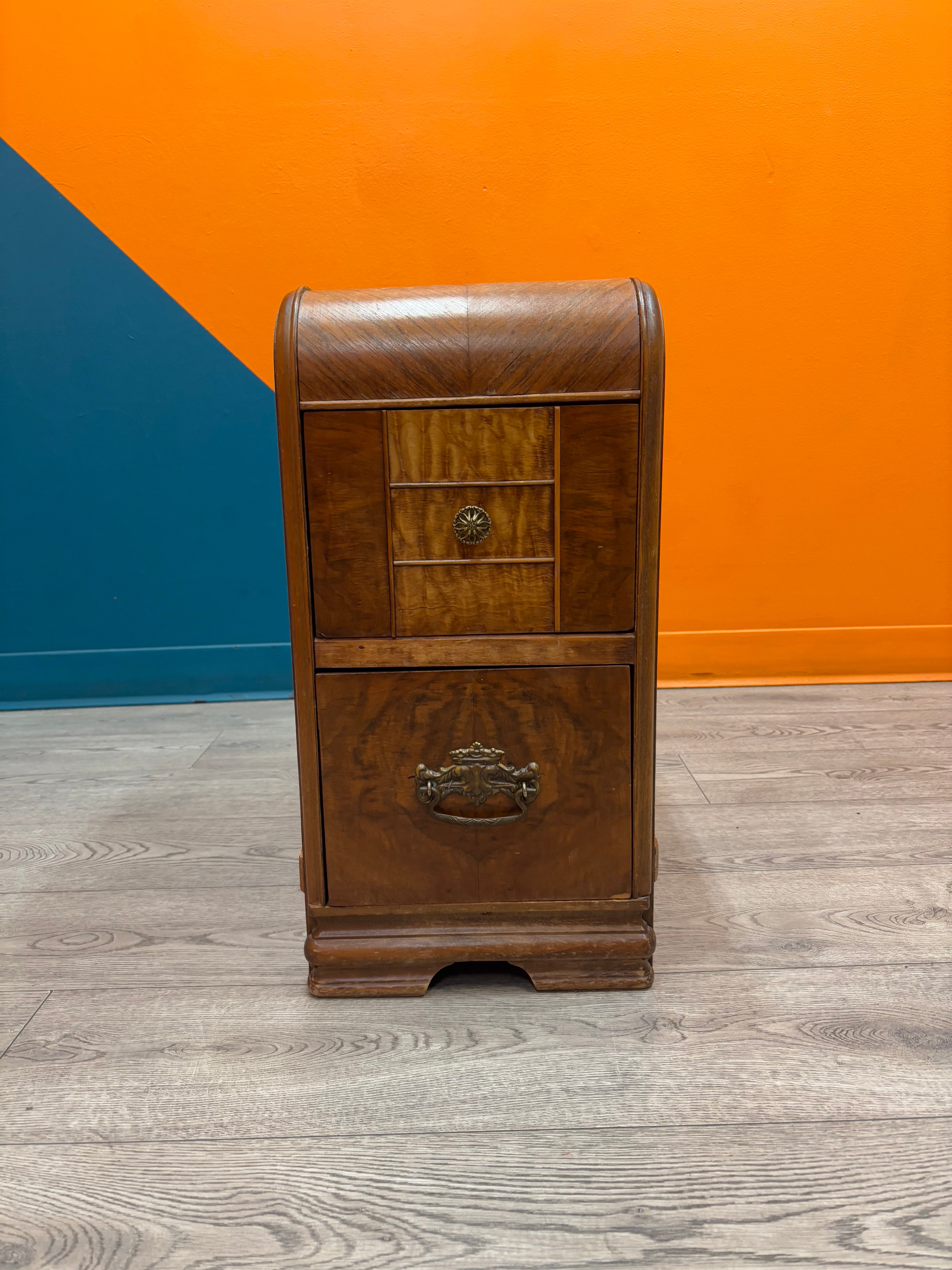 Wood Nightstand