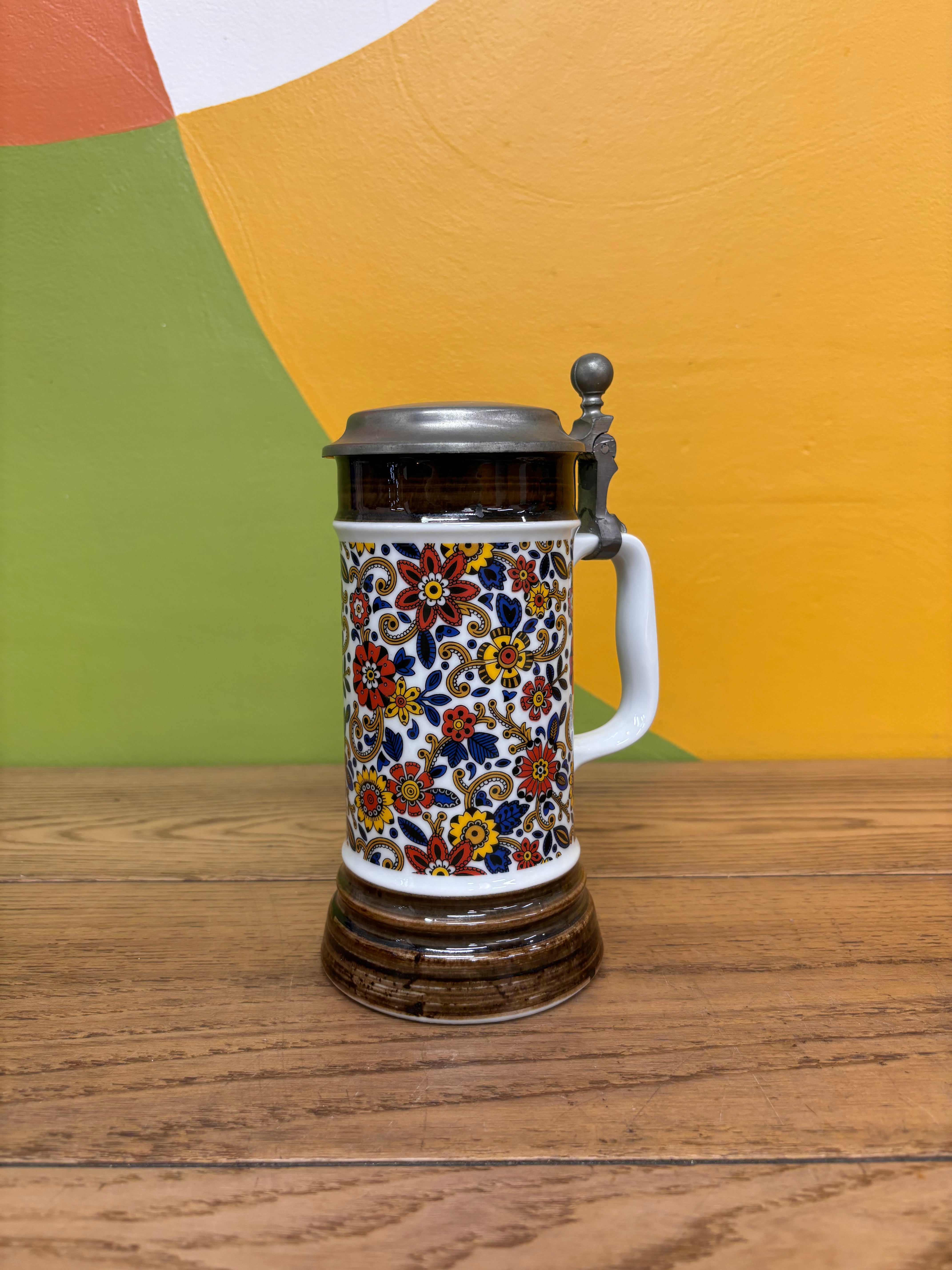 Floral Stein