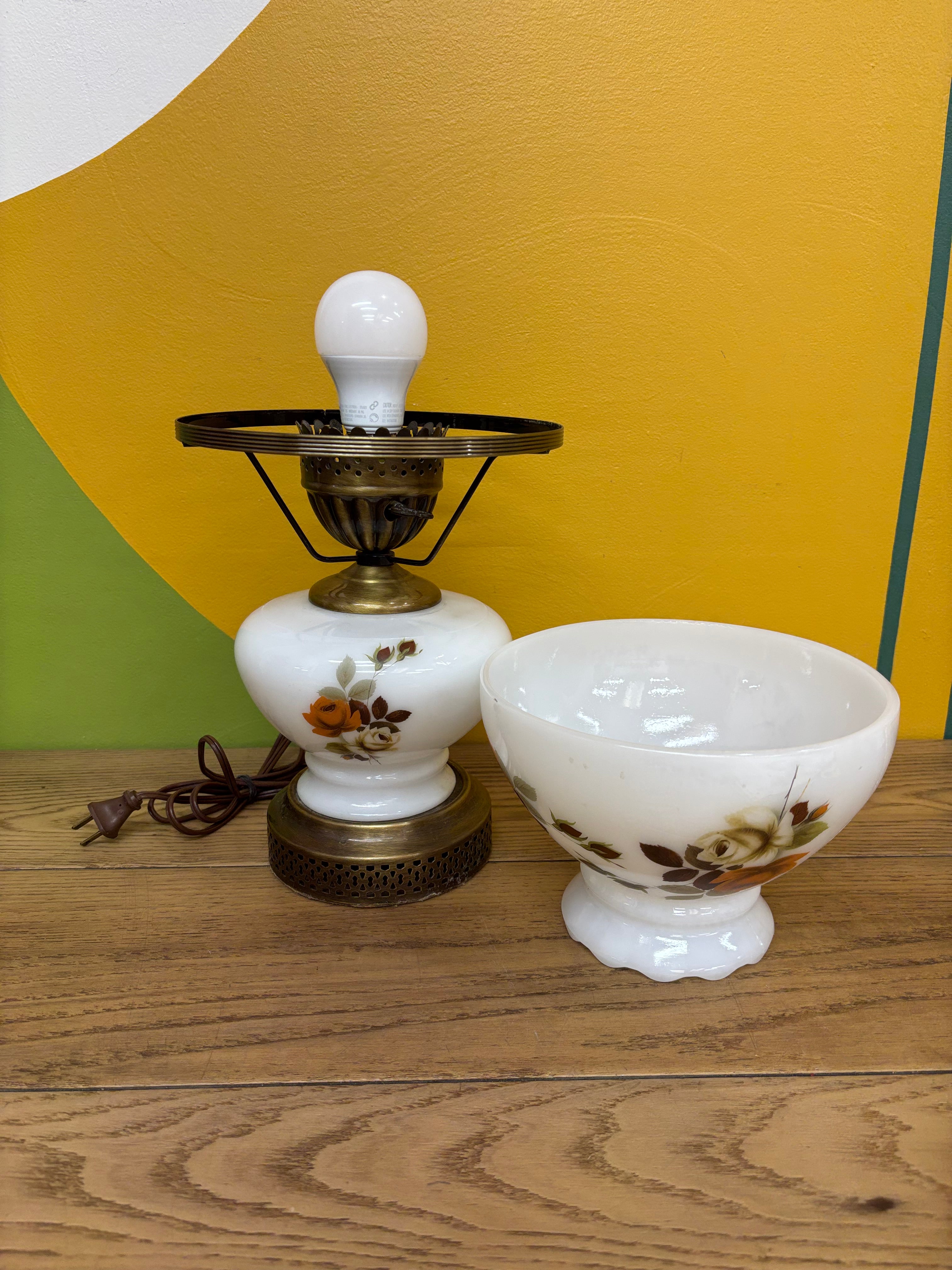 Hurricane Style Table Lamp