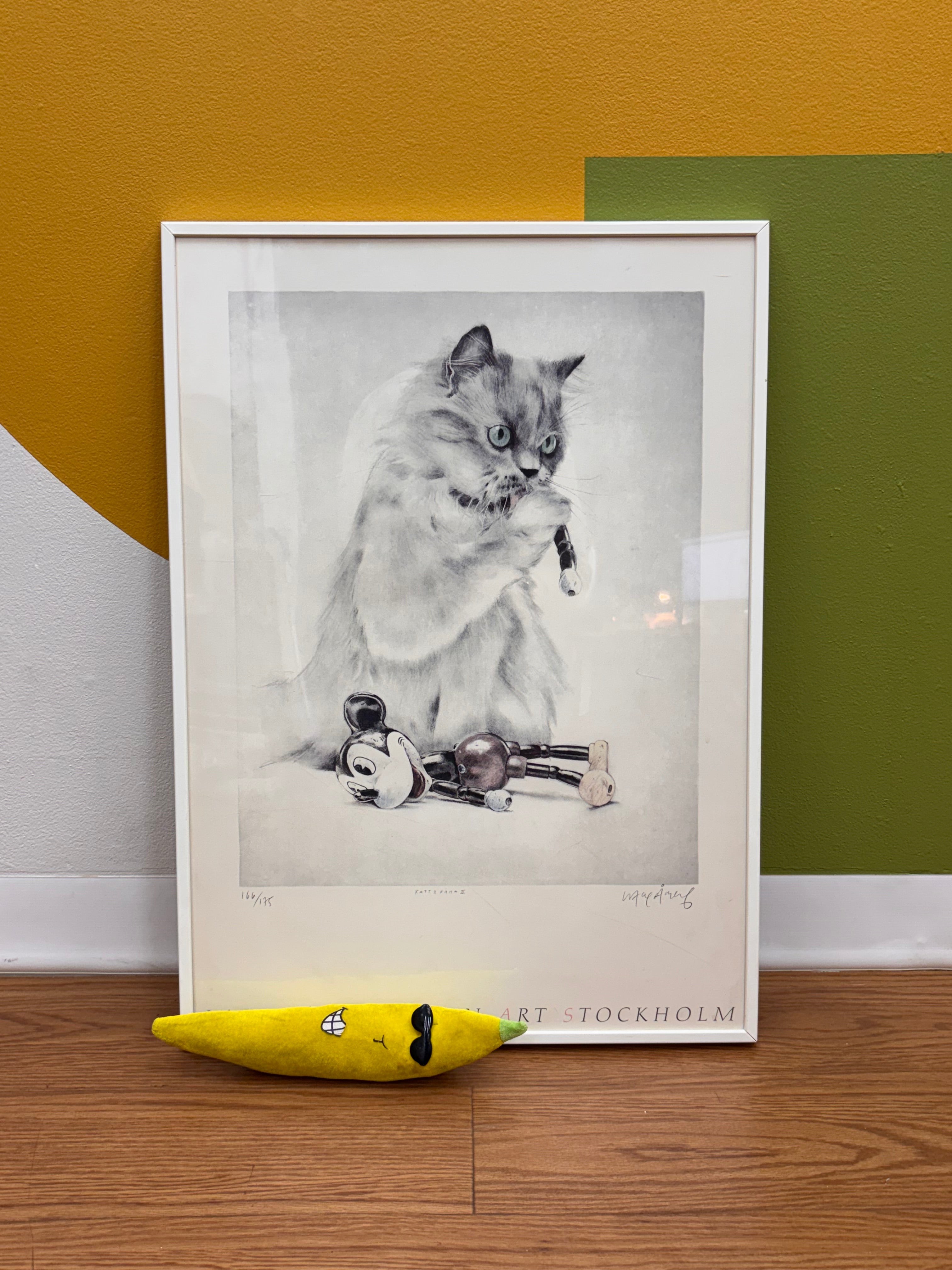 Cat and Rat ll Framed Print