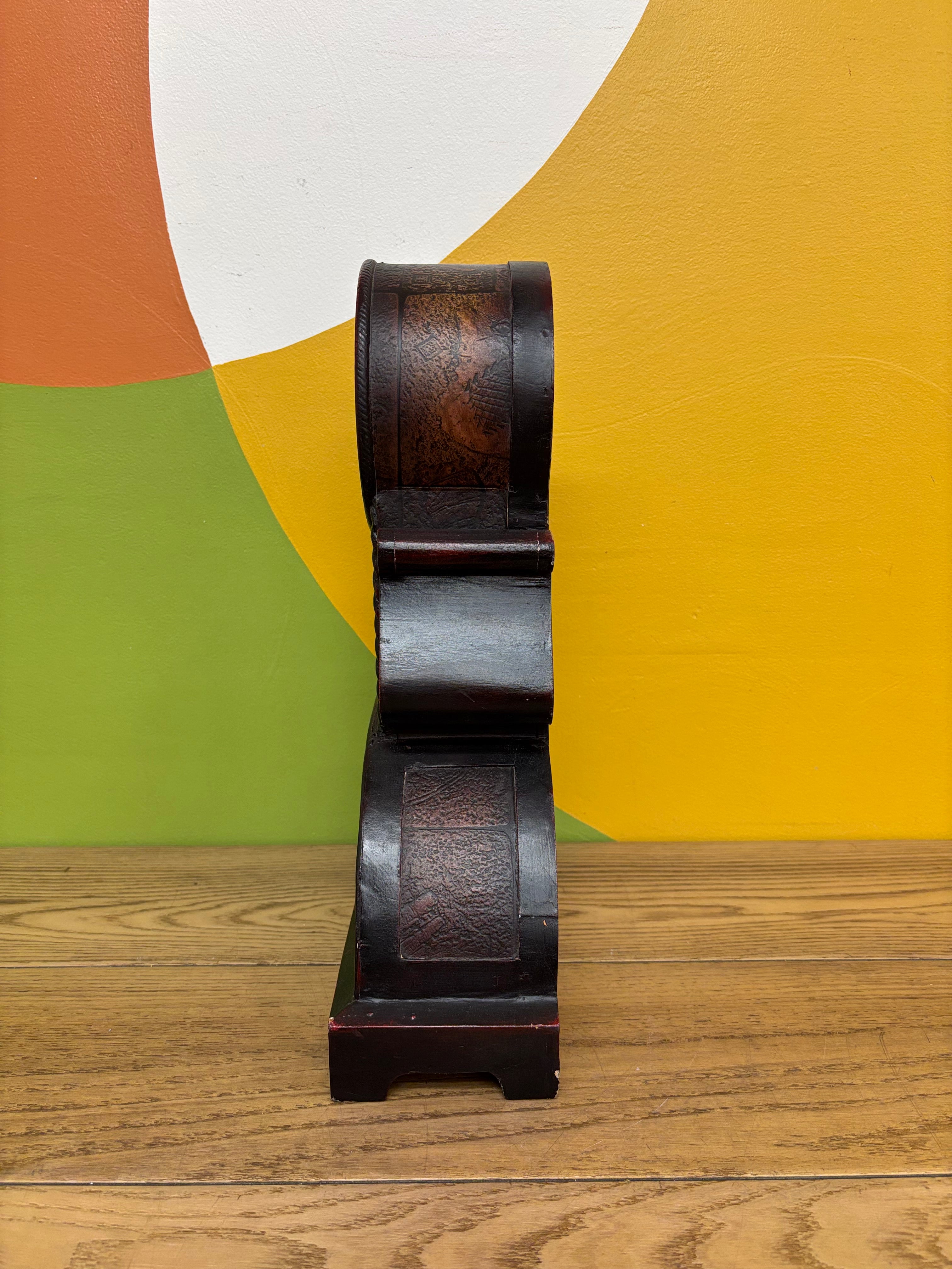 Wood Mantel Clock