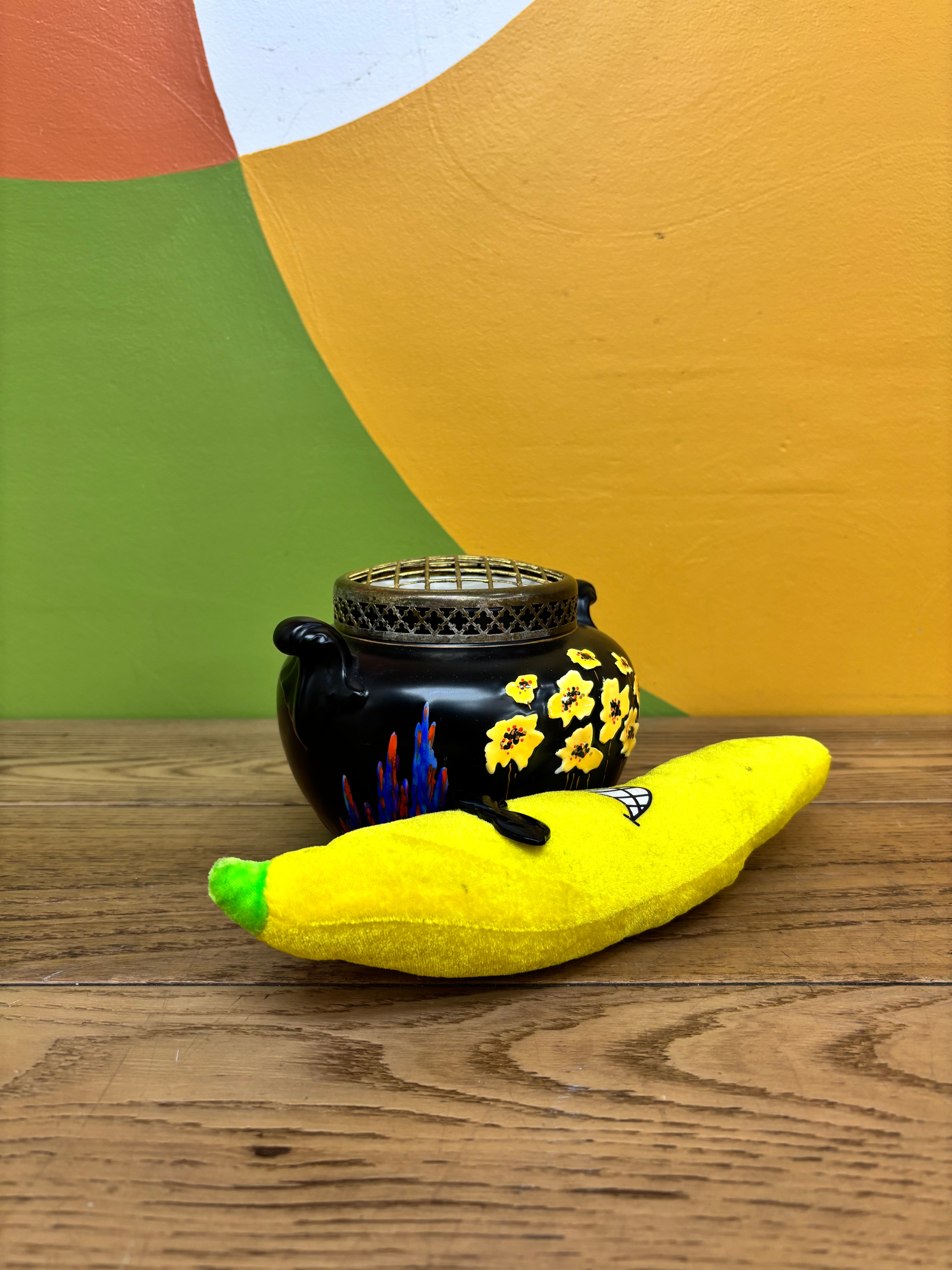 Falcon Ware Pottery Flower Frog