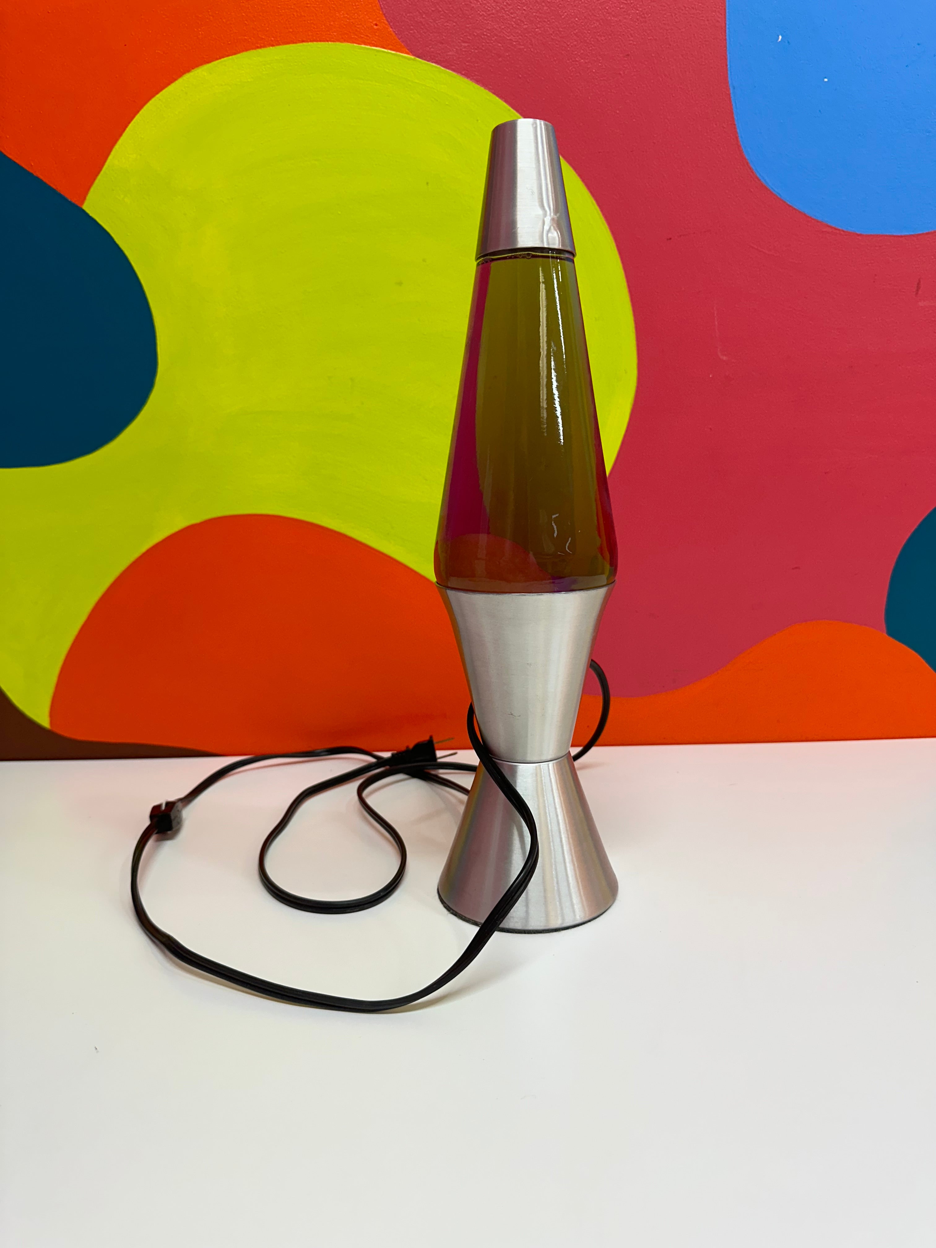 Silver Lava Lamp