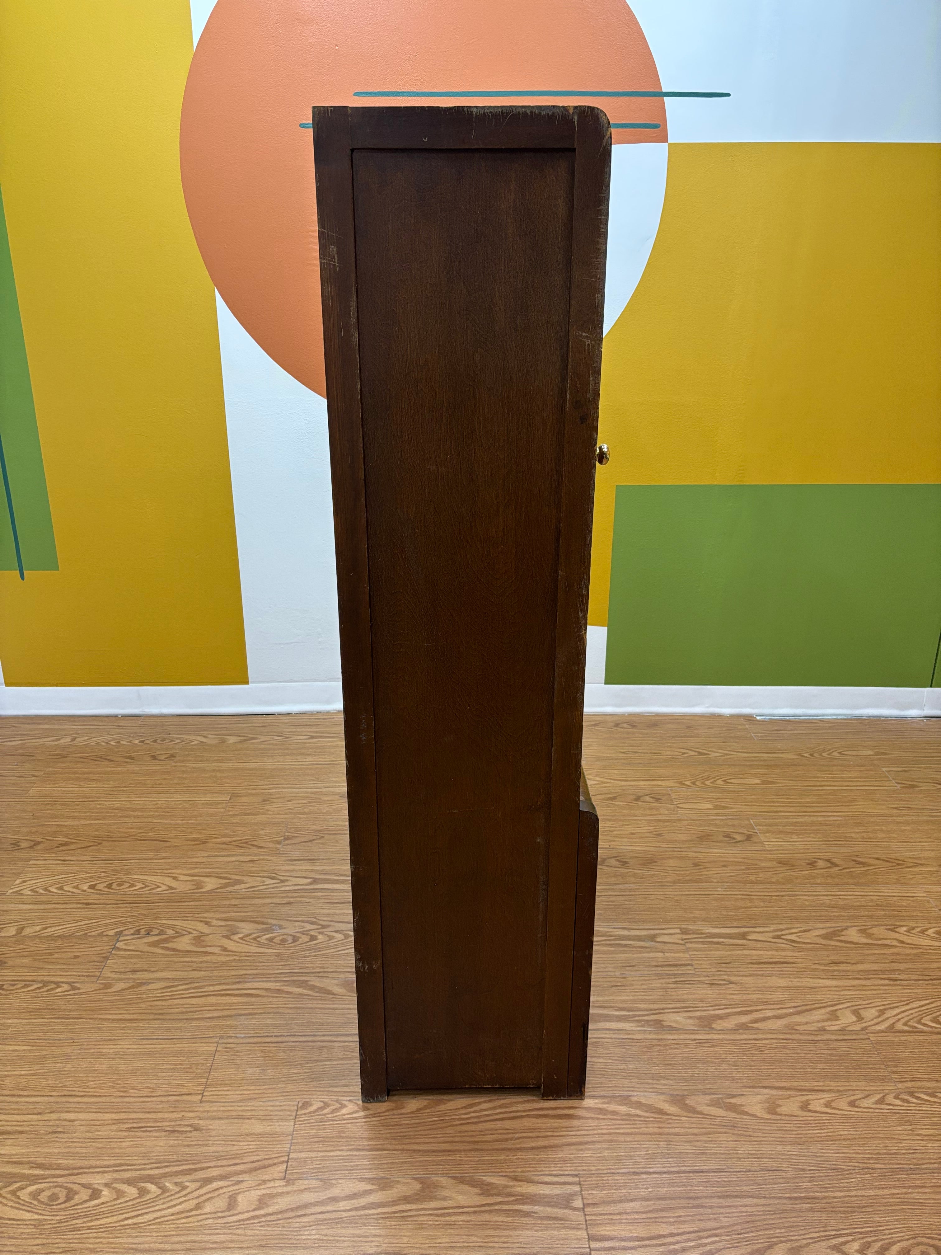 Wood Display Cabinet