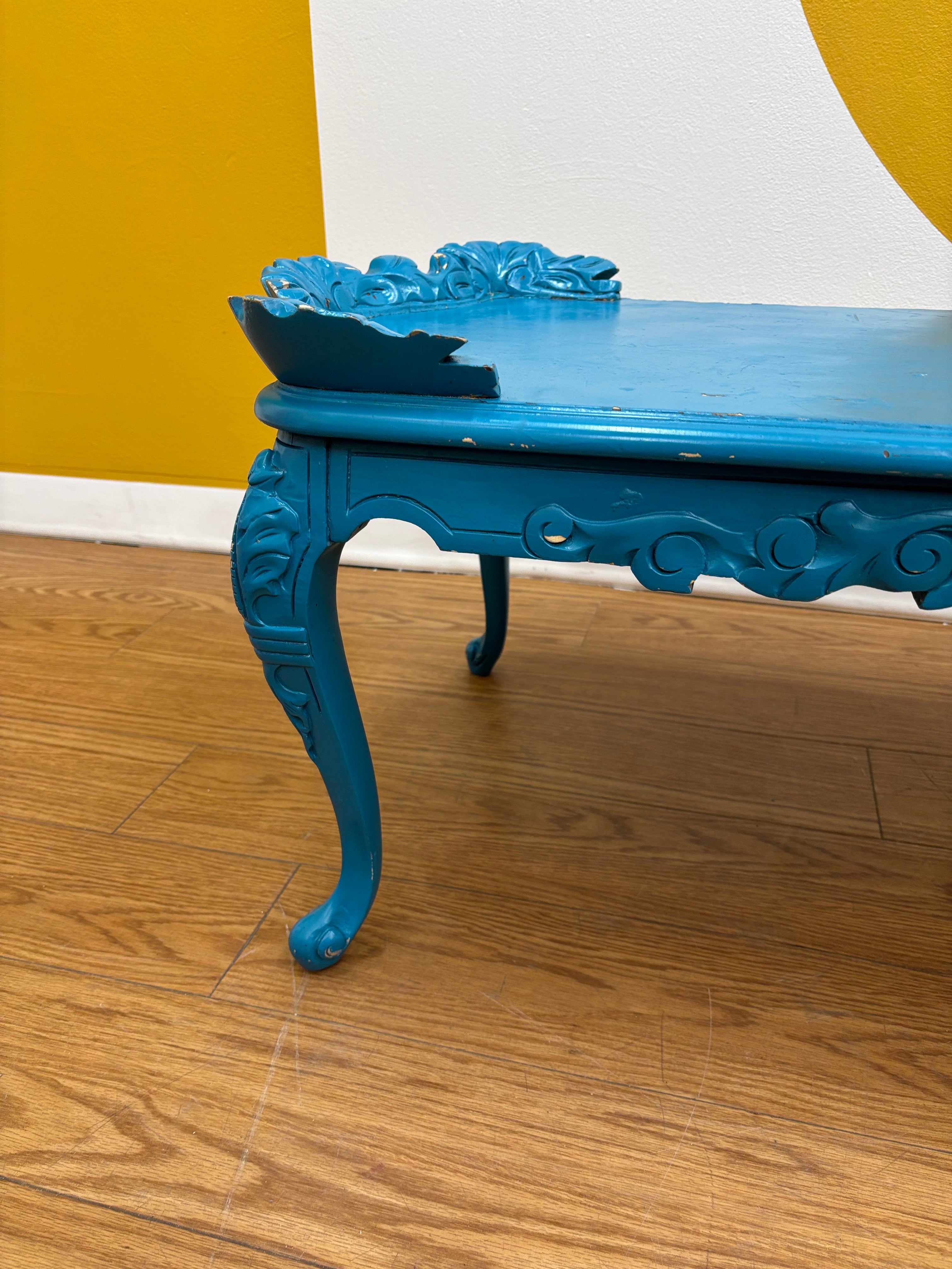 Blue Coffee Table