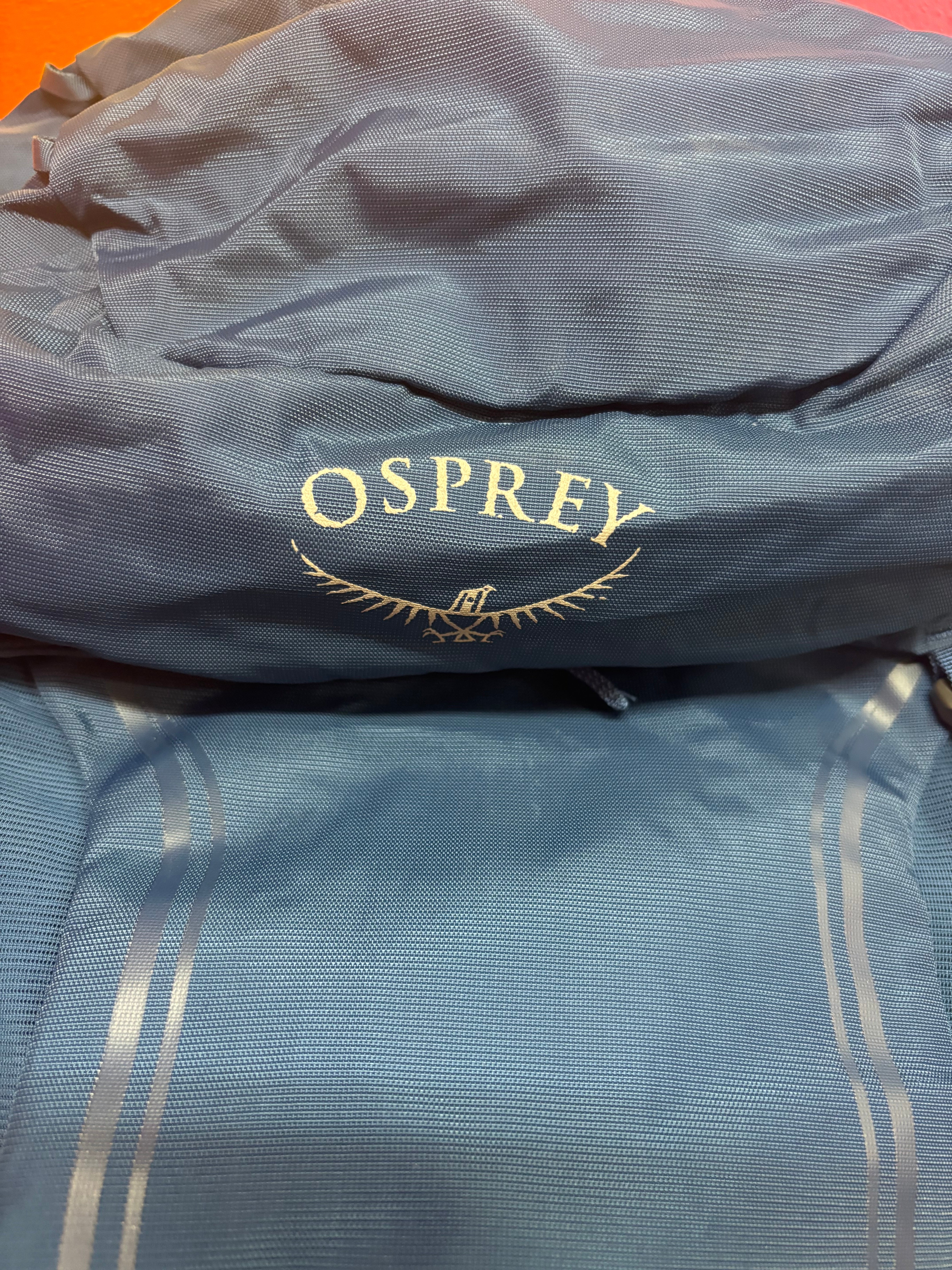 Osprey Blue Kestrel 38 Hiking Backpack