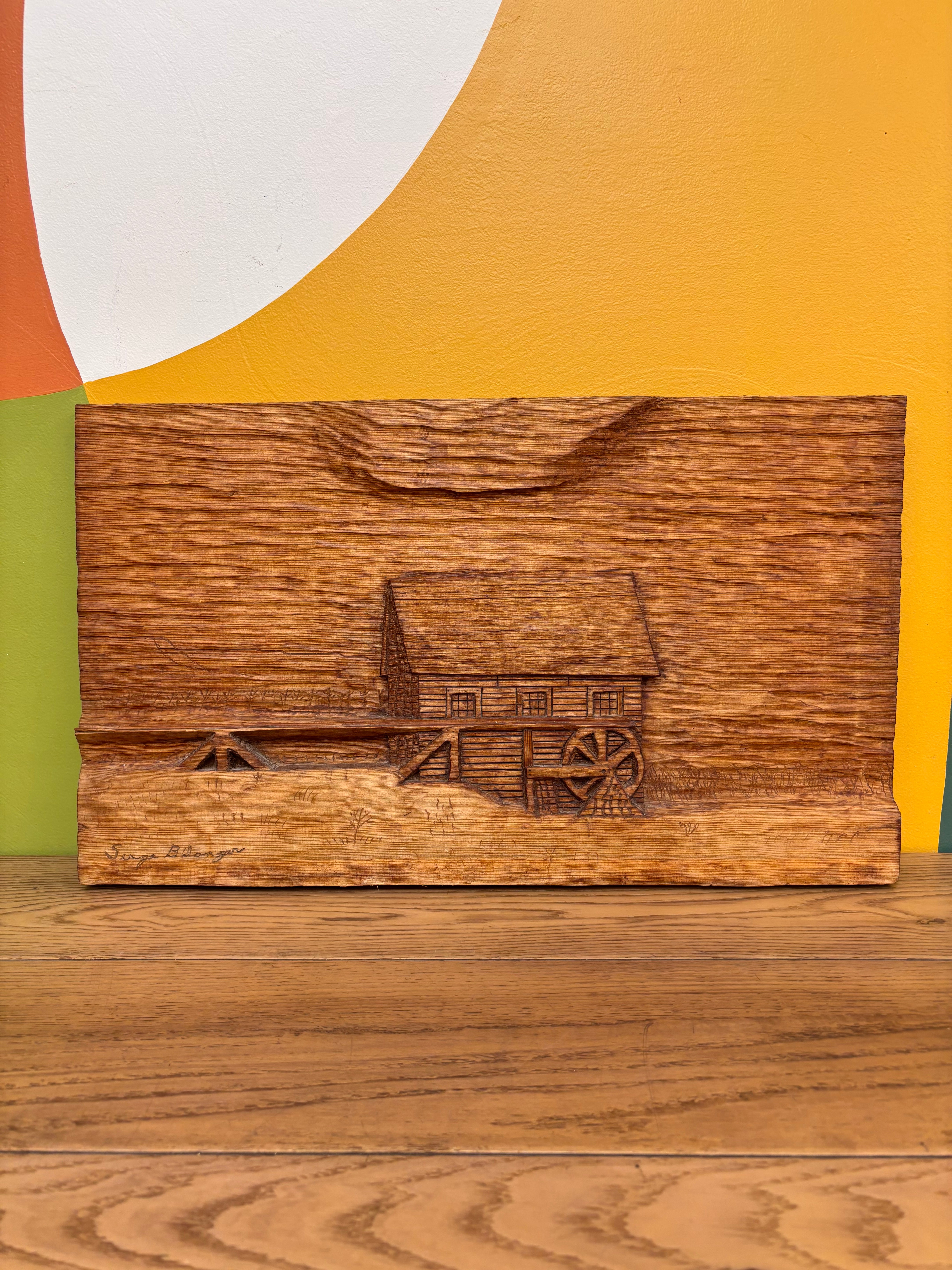 Carved Wood Art