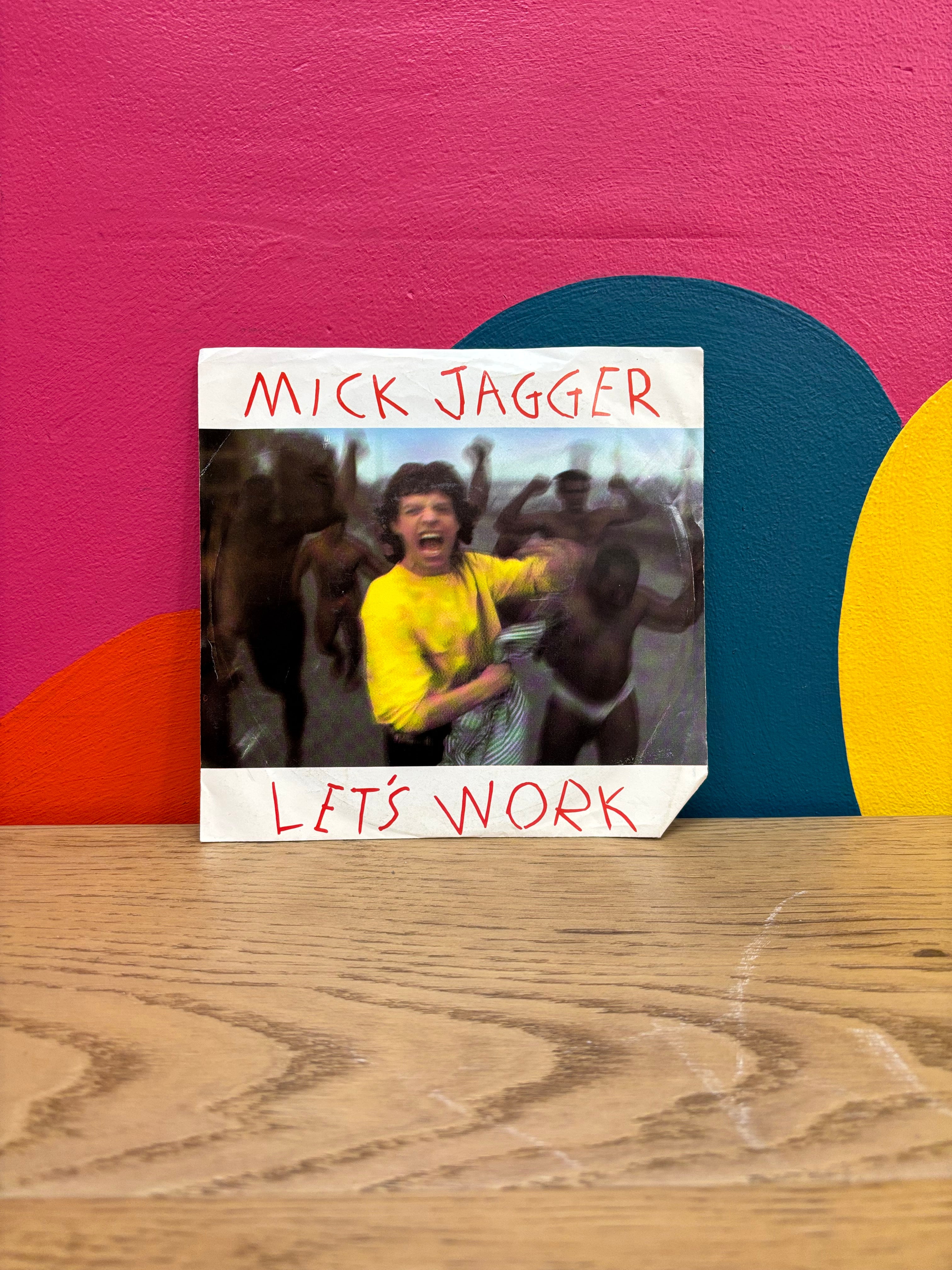 Mick Jagger "Let's Work" LP