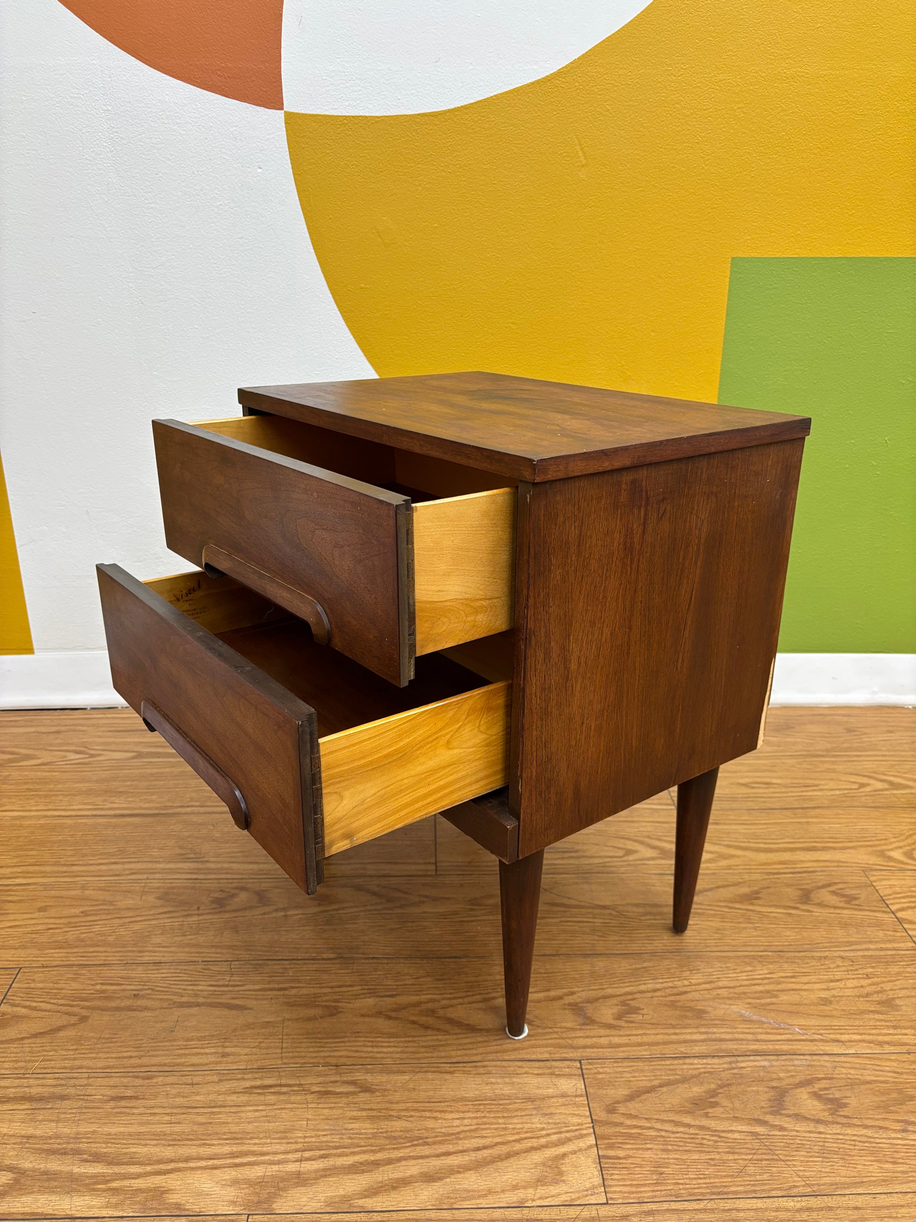 Wood Nightstand