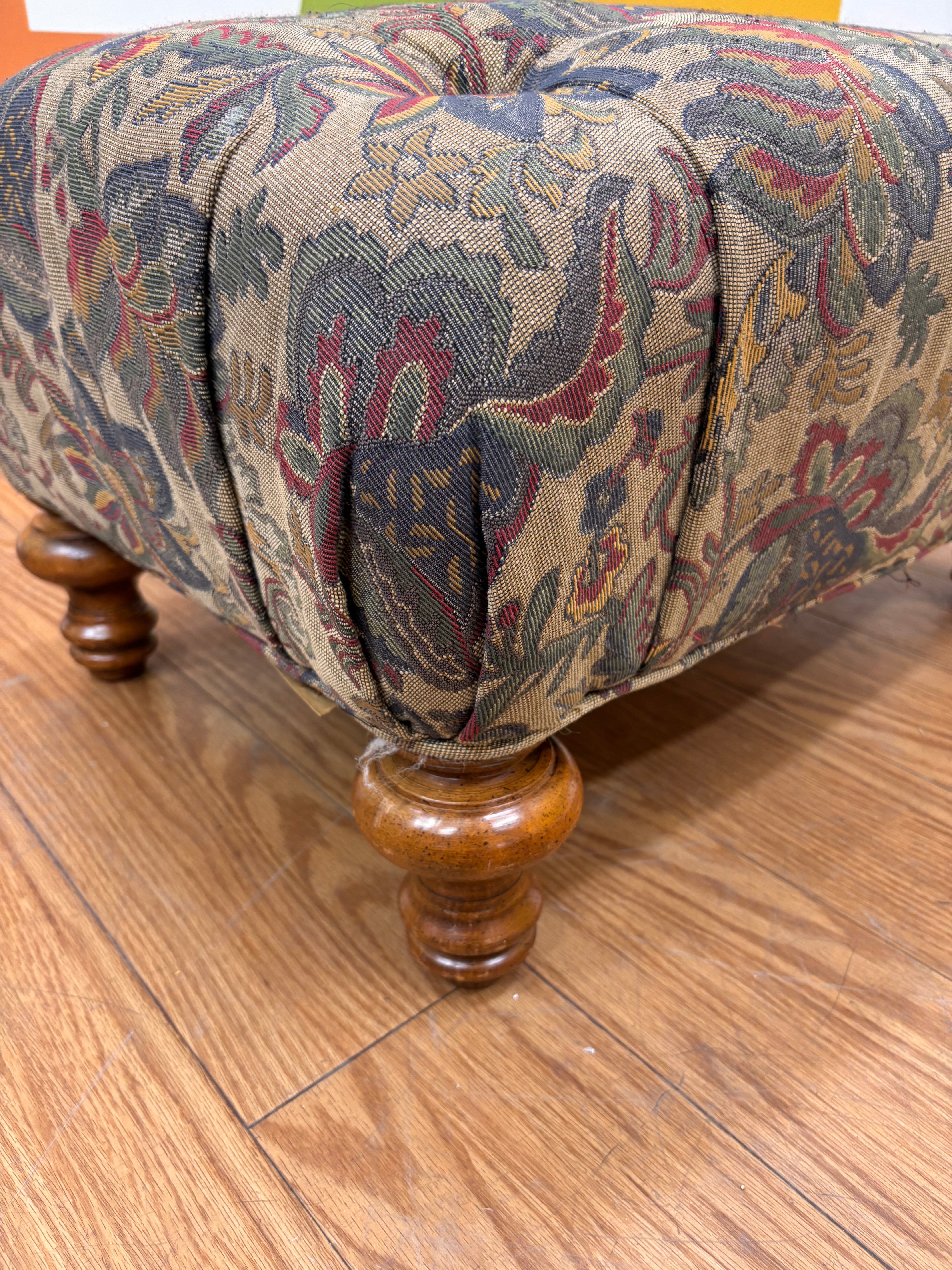 Floral Ottoman