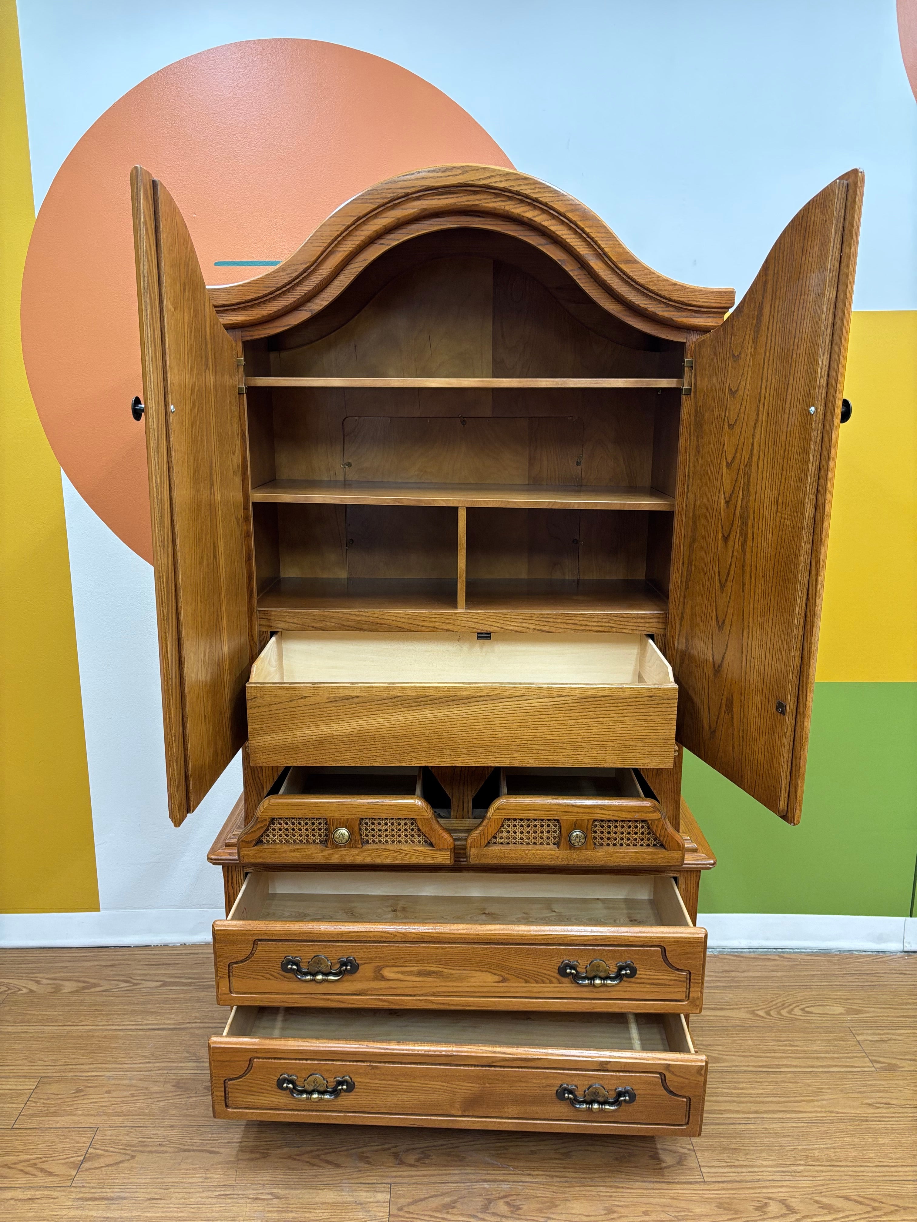 Wood Armoire