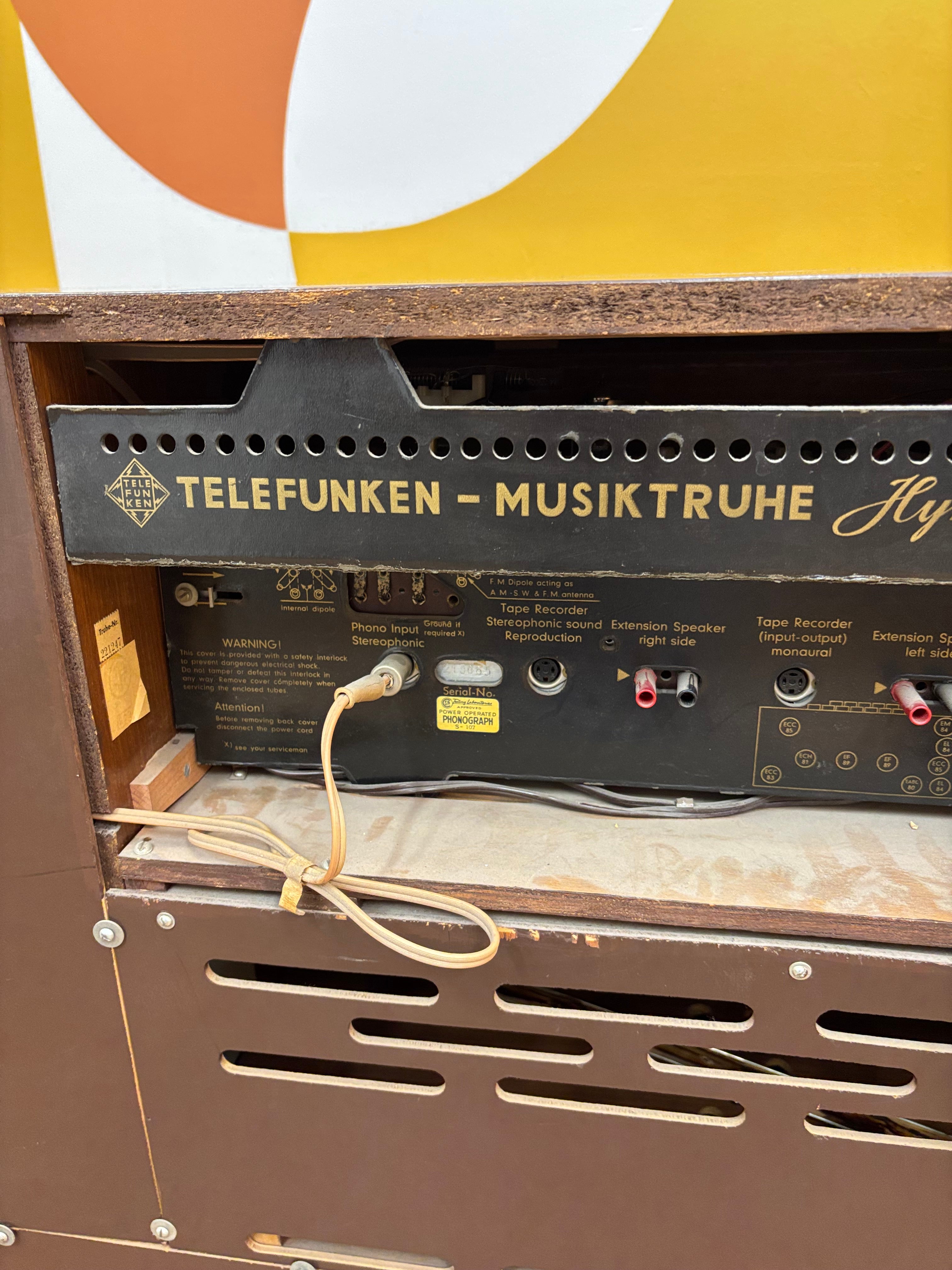 Telefunken Hymnus Hi-Fi Stereo Console (Made in West Germany)