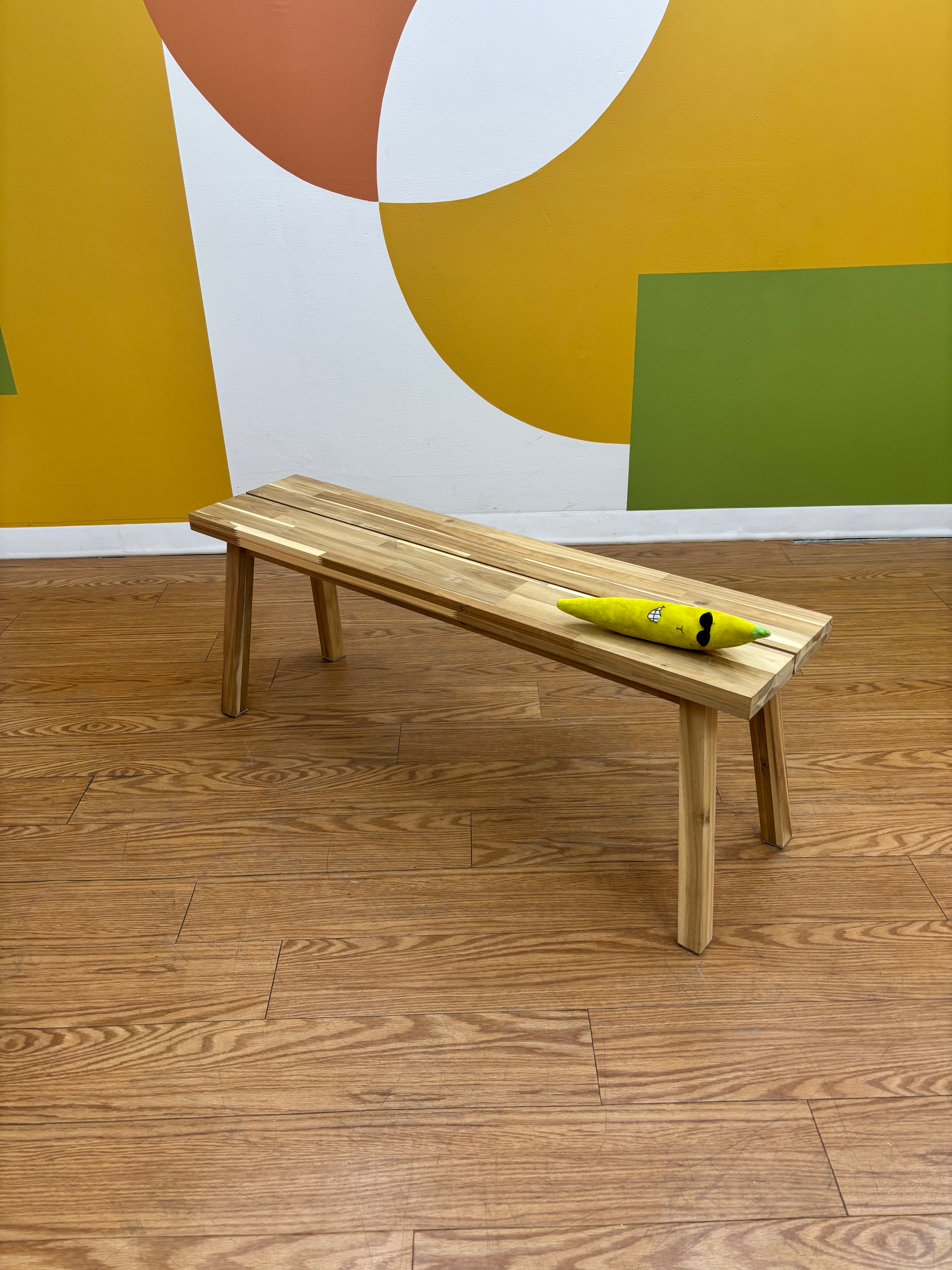 Wood Bench