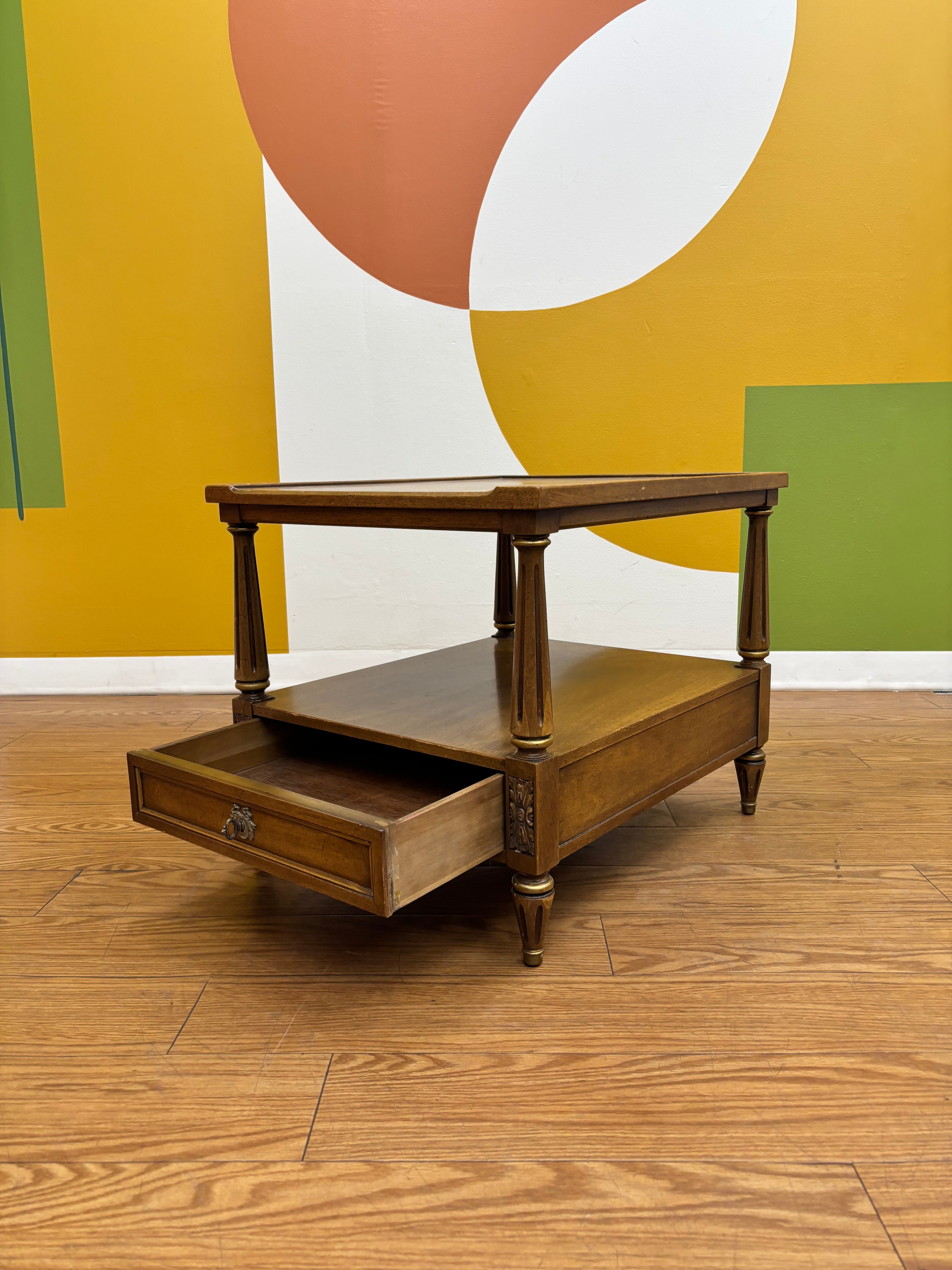 Wood Side Table
