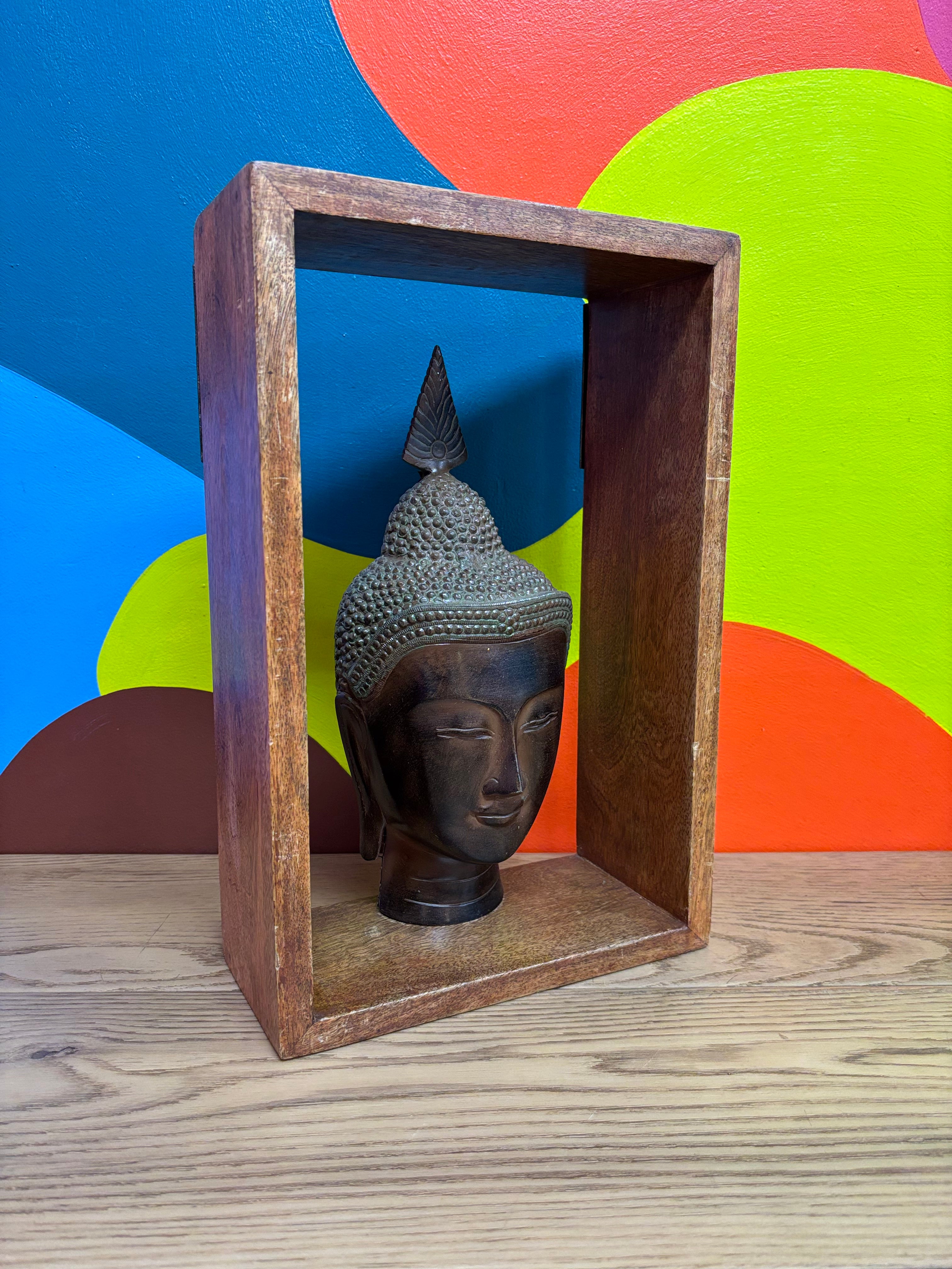 Buddha Head Sculpture