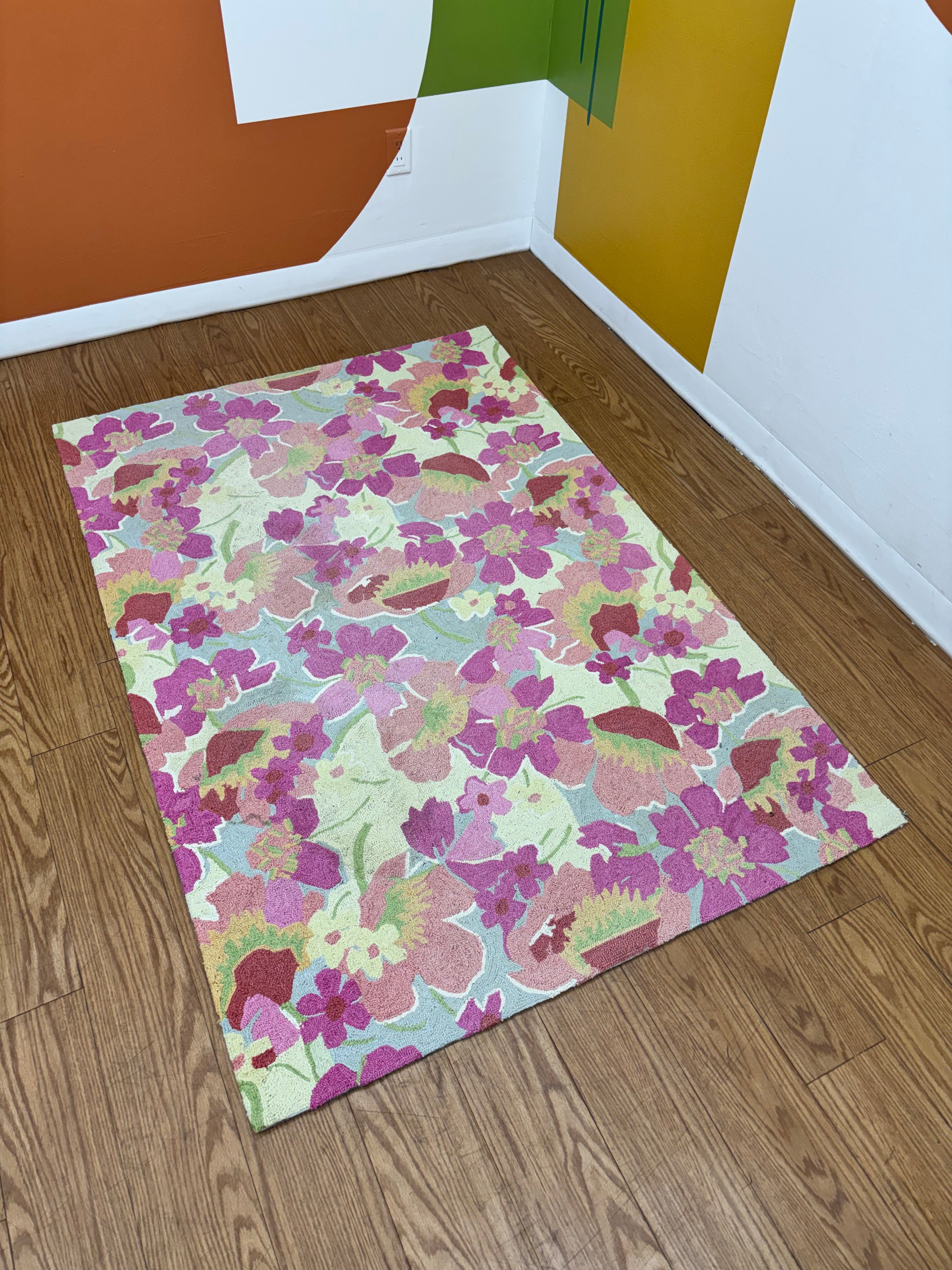 Floral Area Rug
