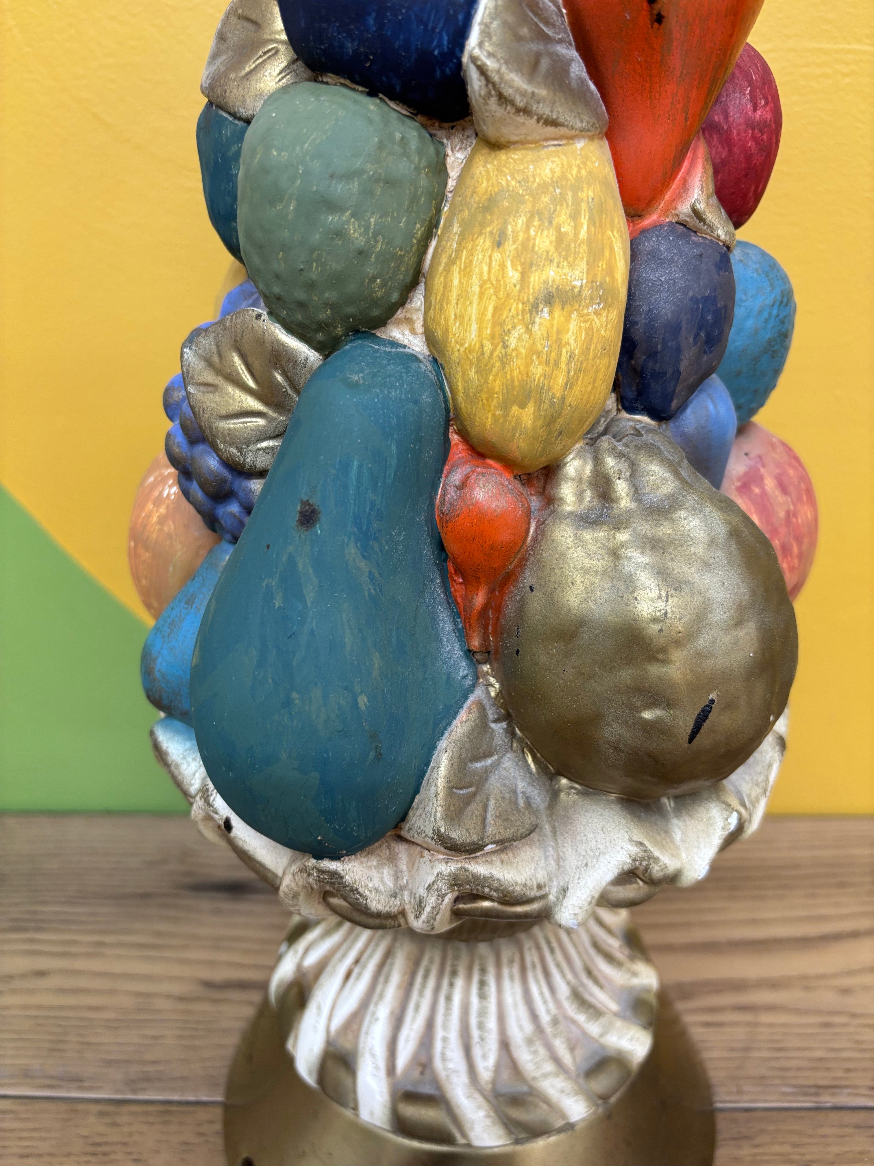 Ceramic Fruit Table Lamp