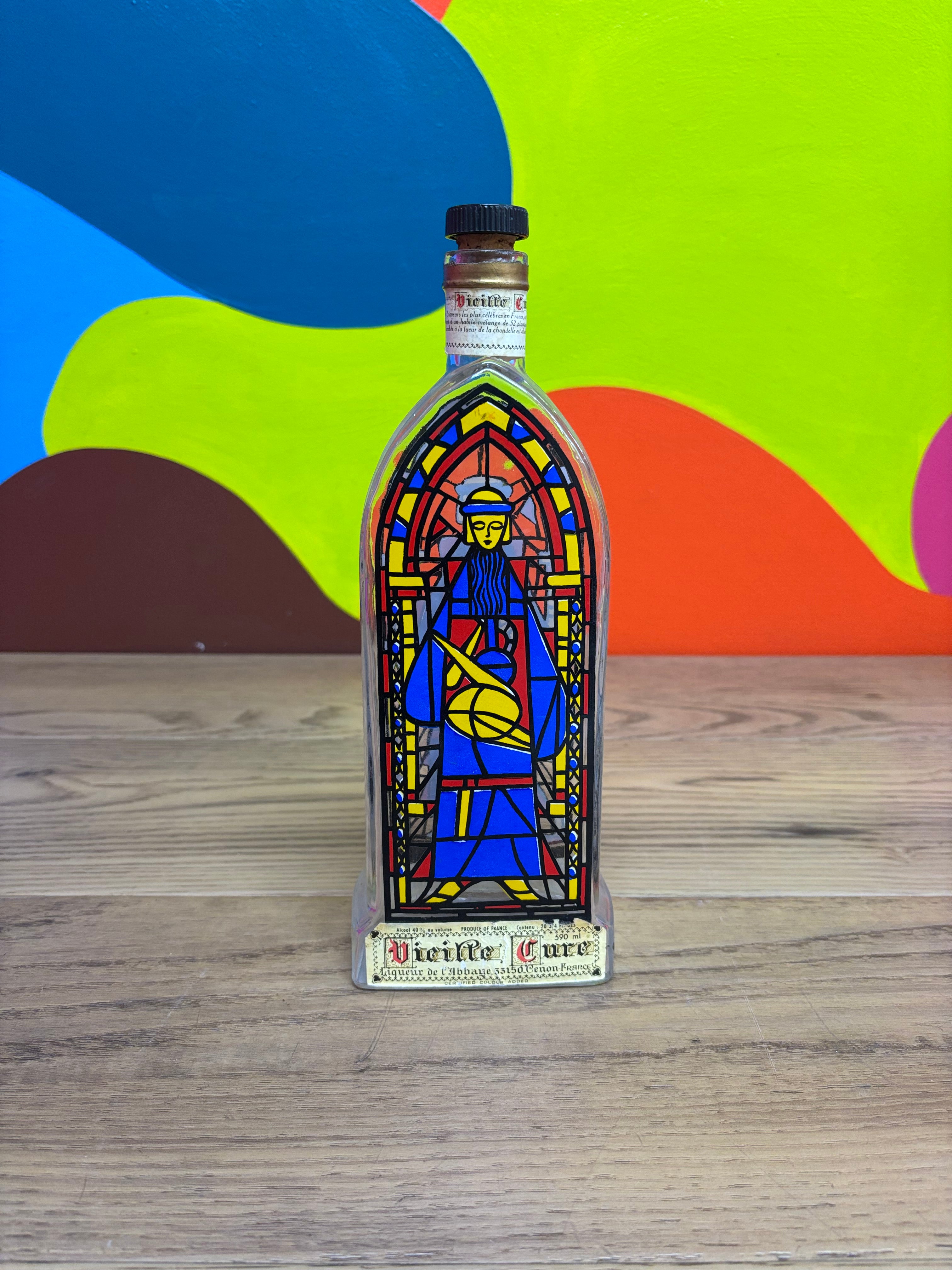Glass Bottle of Vieille Cure Liqueur