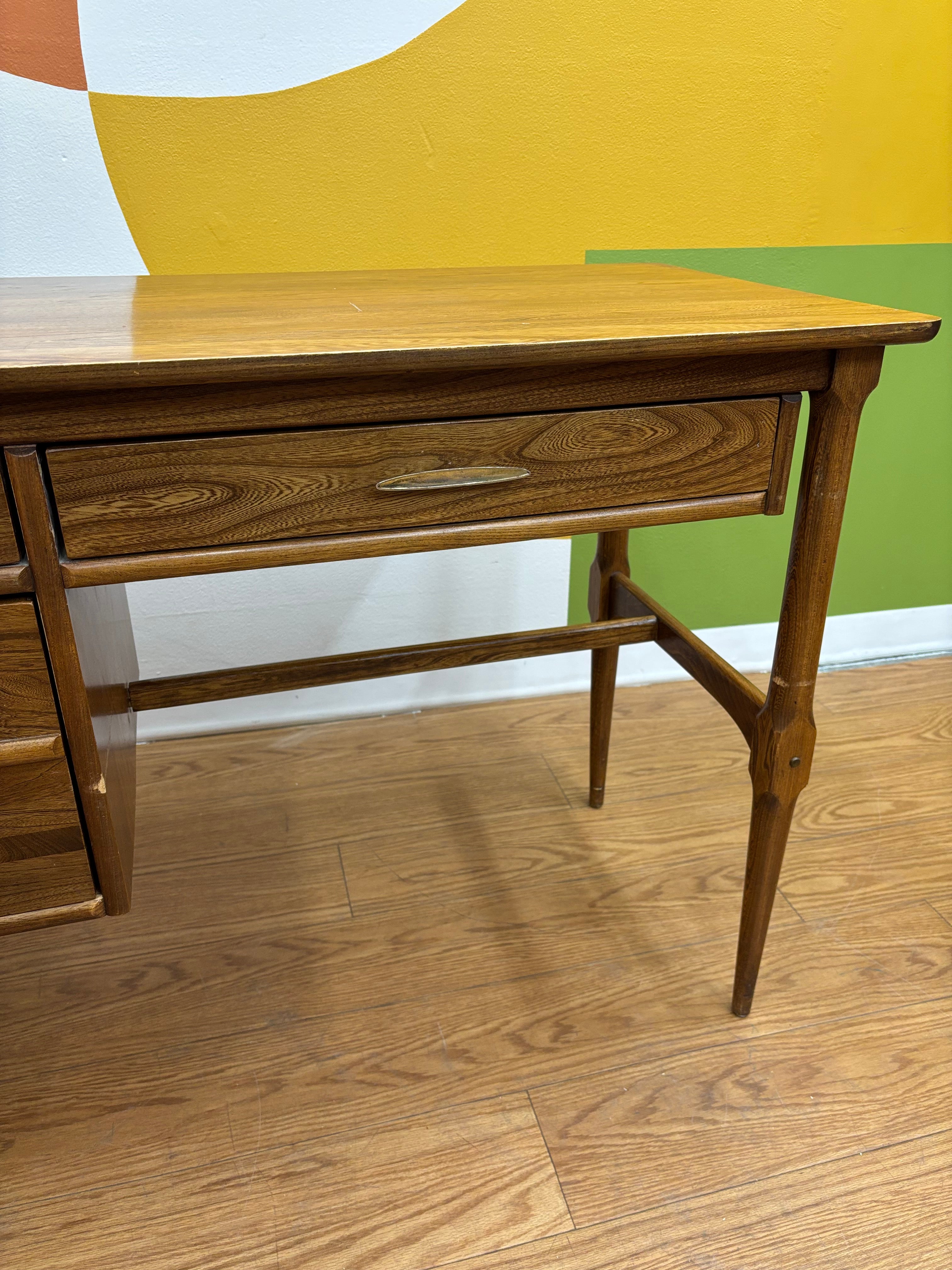 Wood Writing Desk with Matching Chair