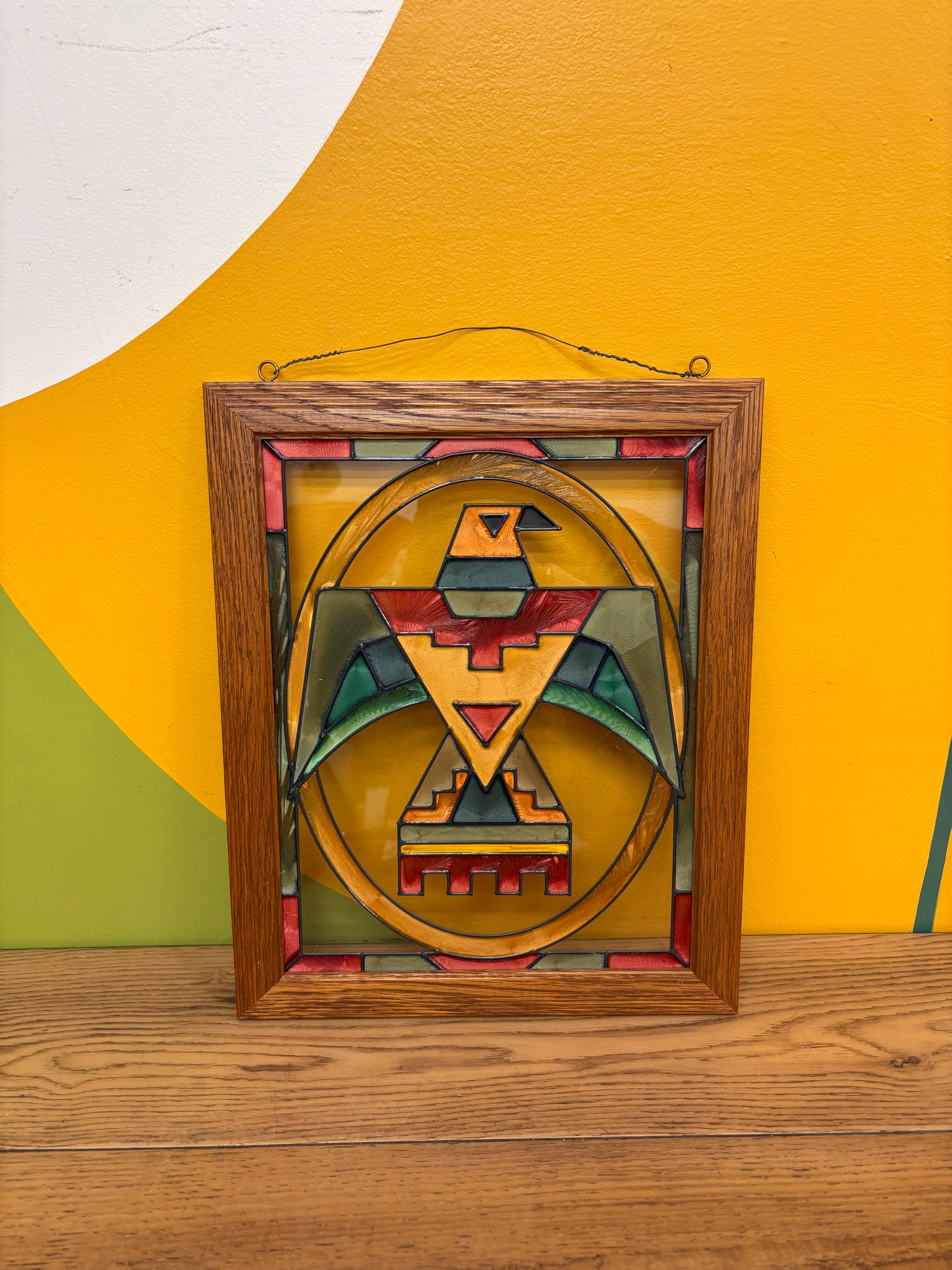 Thunderbird Glass Wall Art