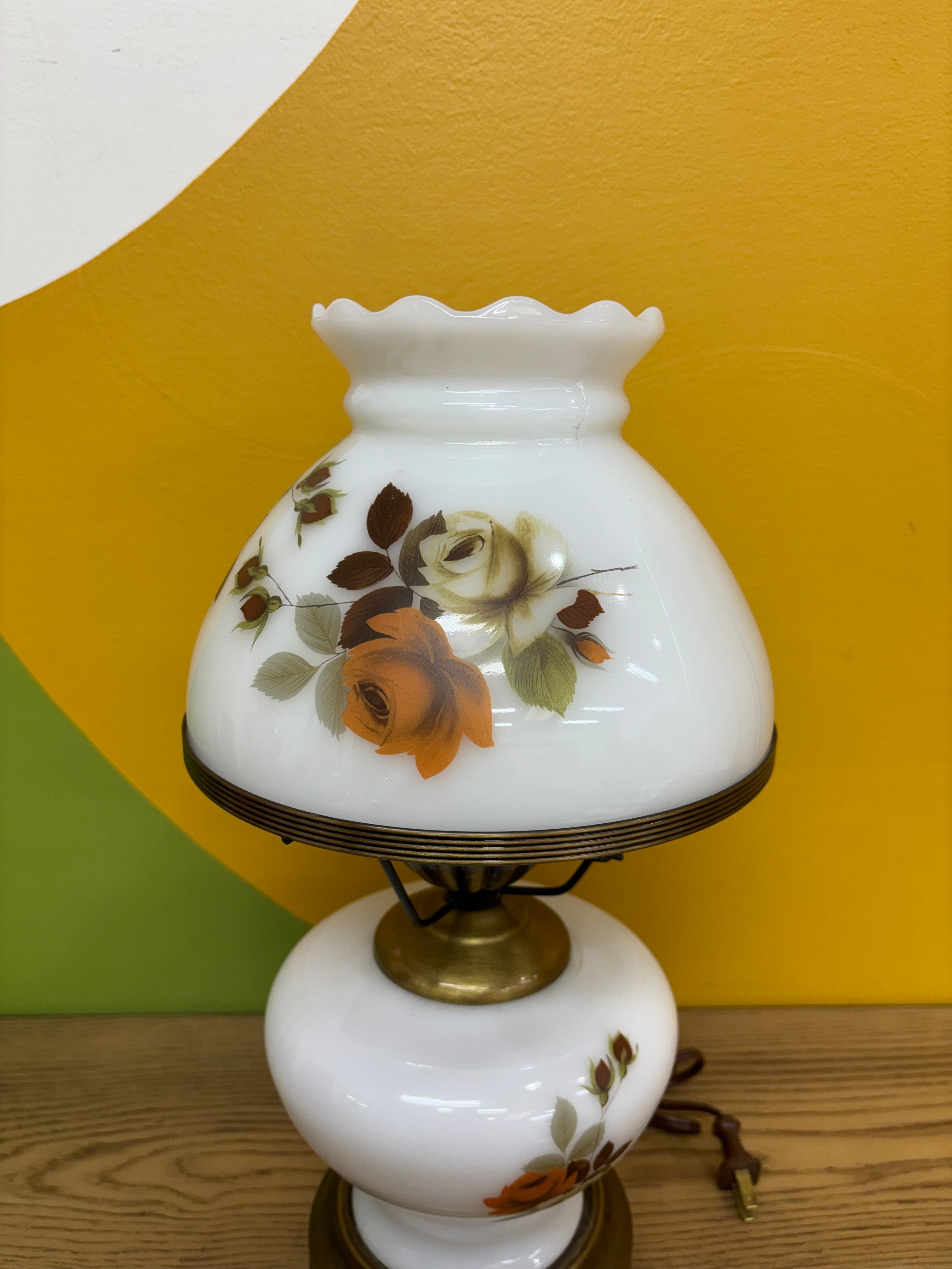 Hurricane Style Table Lamp